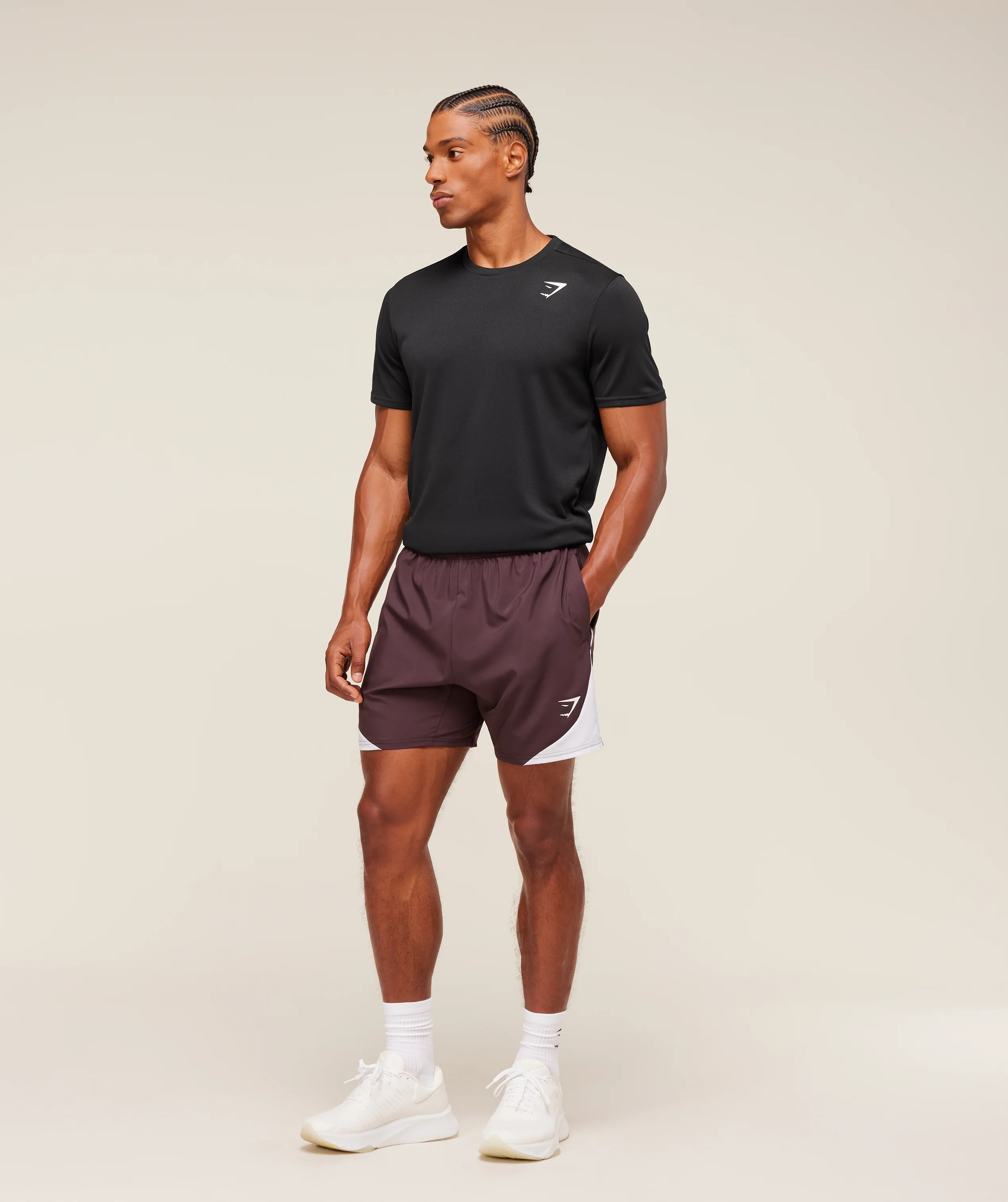 Gymshark Arrival Block 6" Shorts - Cherry Purple - Image 6