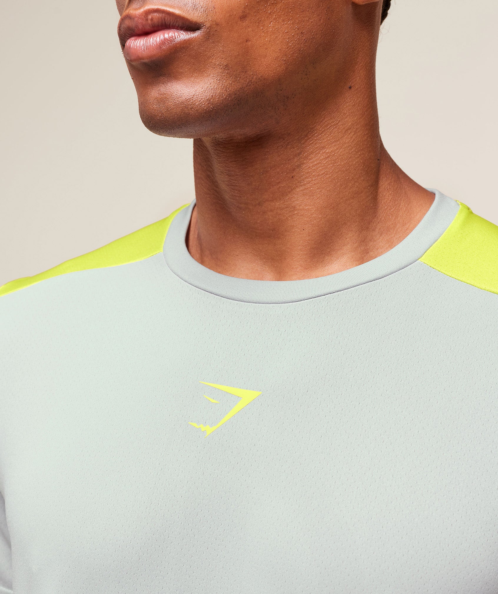 Gymshark Arrival Block T-Shirt - Light Grey - Image 6