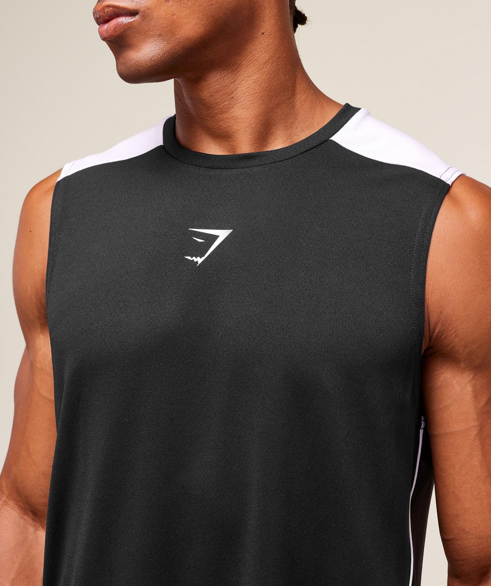 Gymshark Arrival Block Tank - Black - Image 6