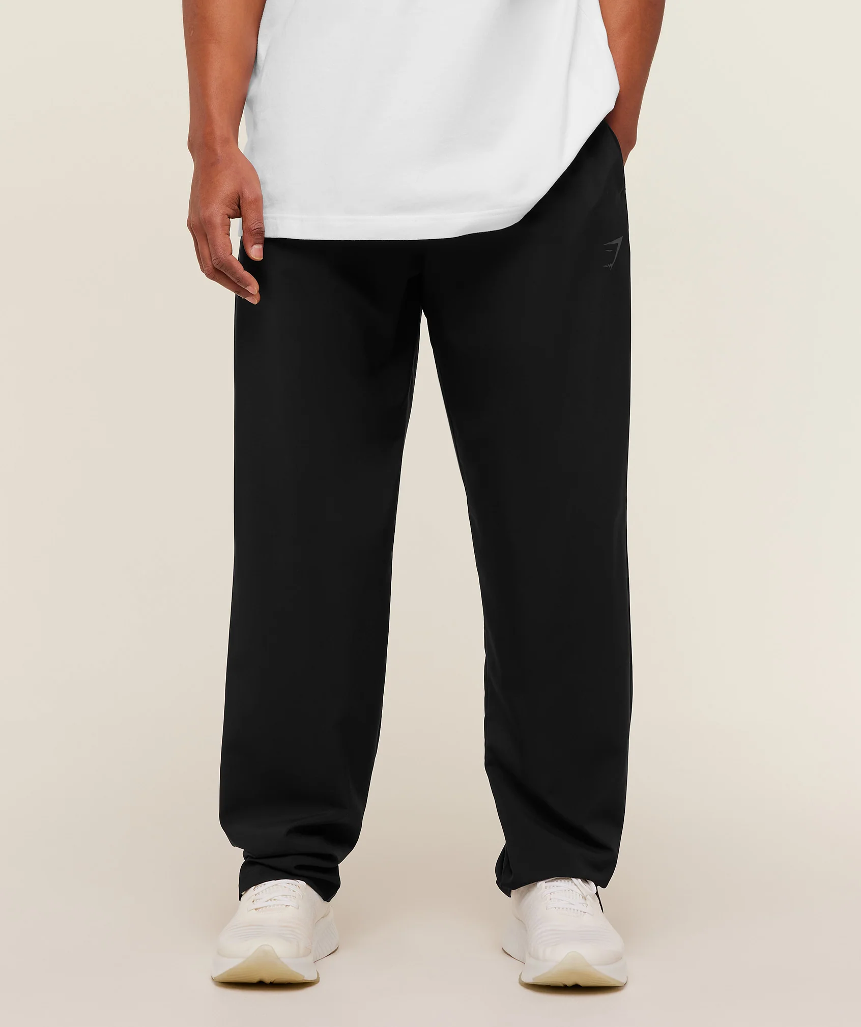 Gymshark Arrival Contrast Pants - Black/Grey