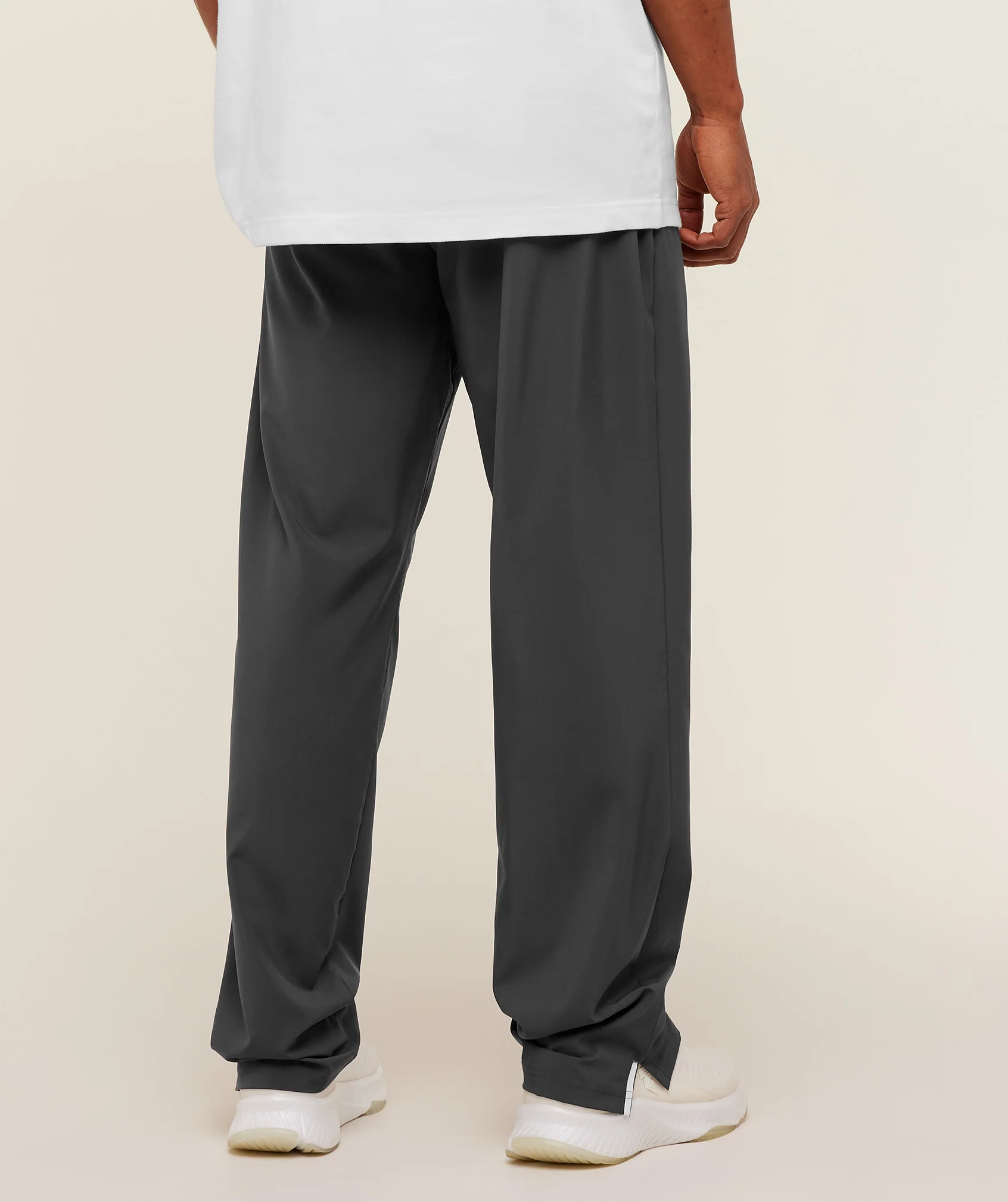 Gymshark Arrival Contrast Pants - Grey/GS Black - Image 2