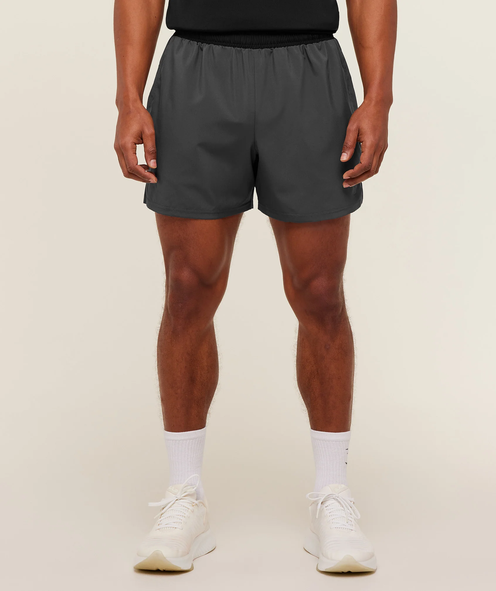 Gymshark Arrival Contrast Shorts - Grey/GS Black
