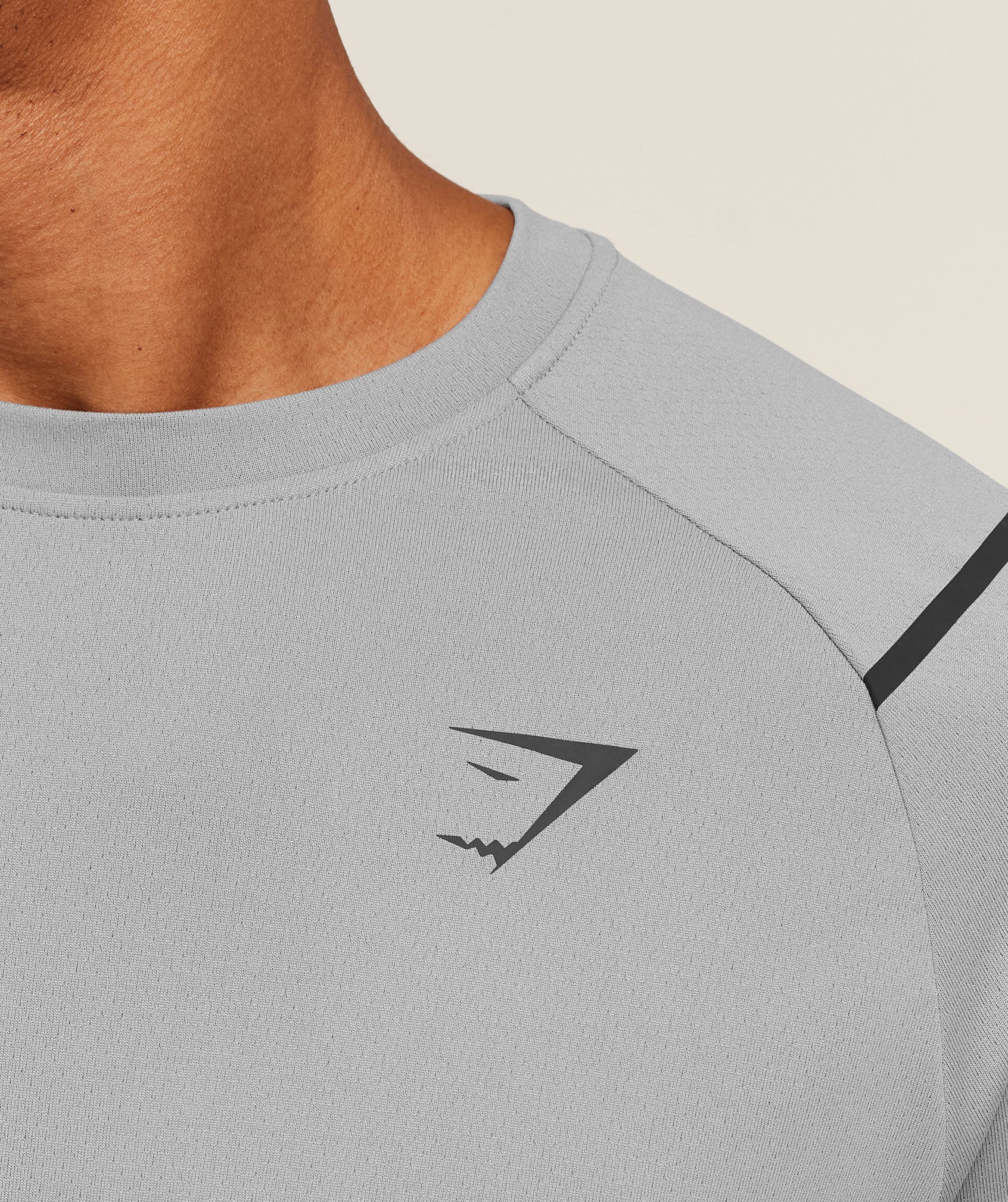 Gymshark Arrival Contrast T-Shirt - Smokey Grey / Grey - Image 6