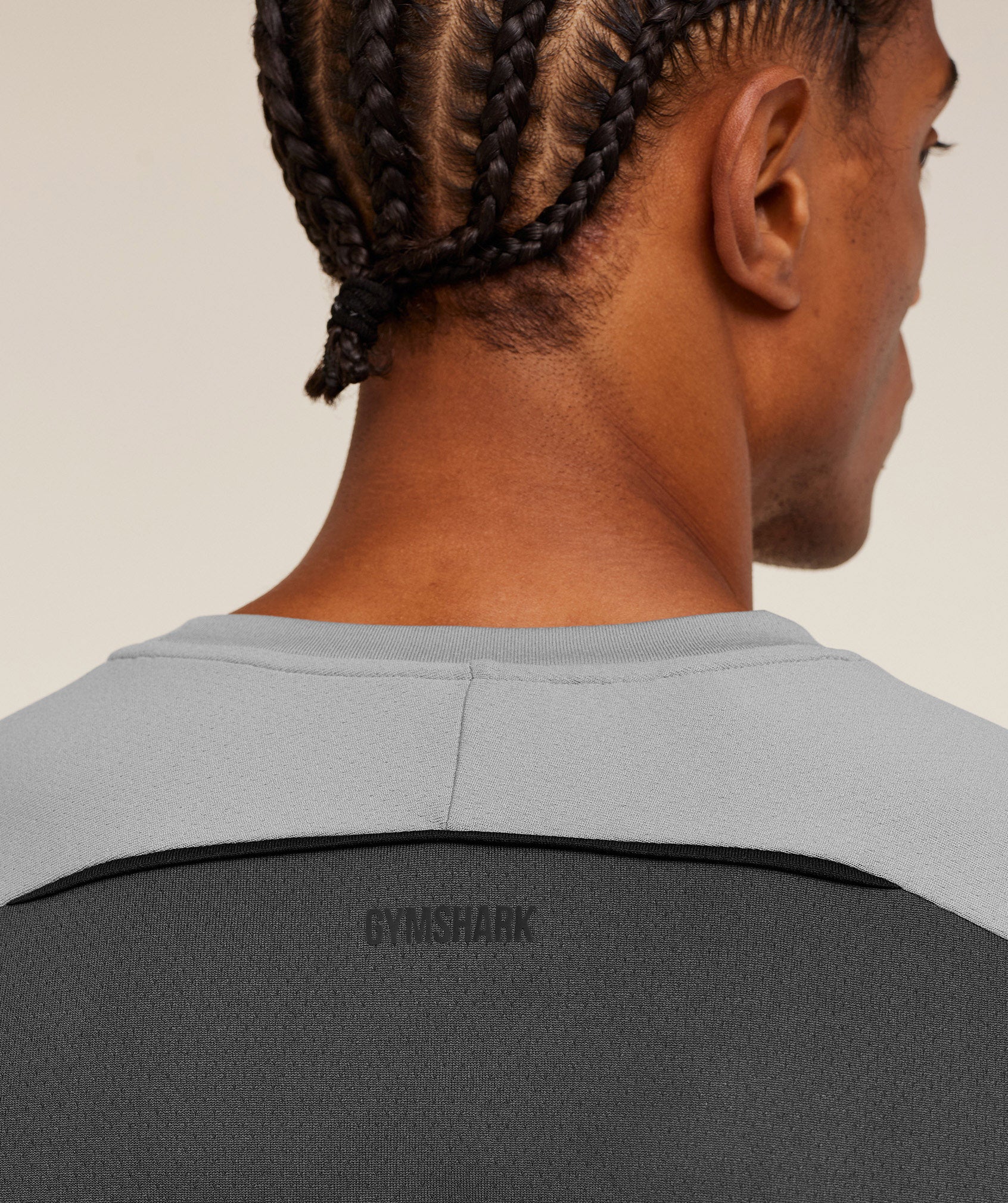 Gymshark Arrival Contrast T-Shirt - Smokey Grey / Grey - Image 7