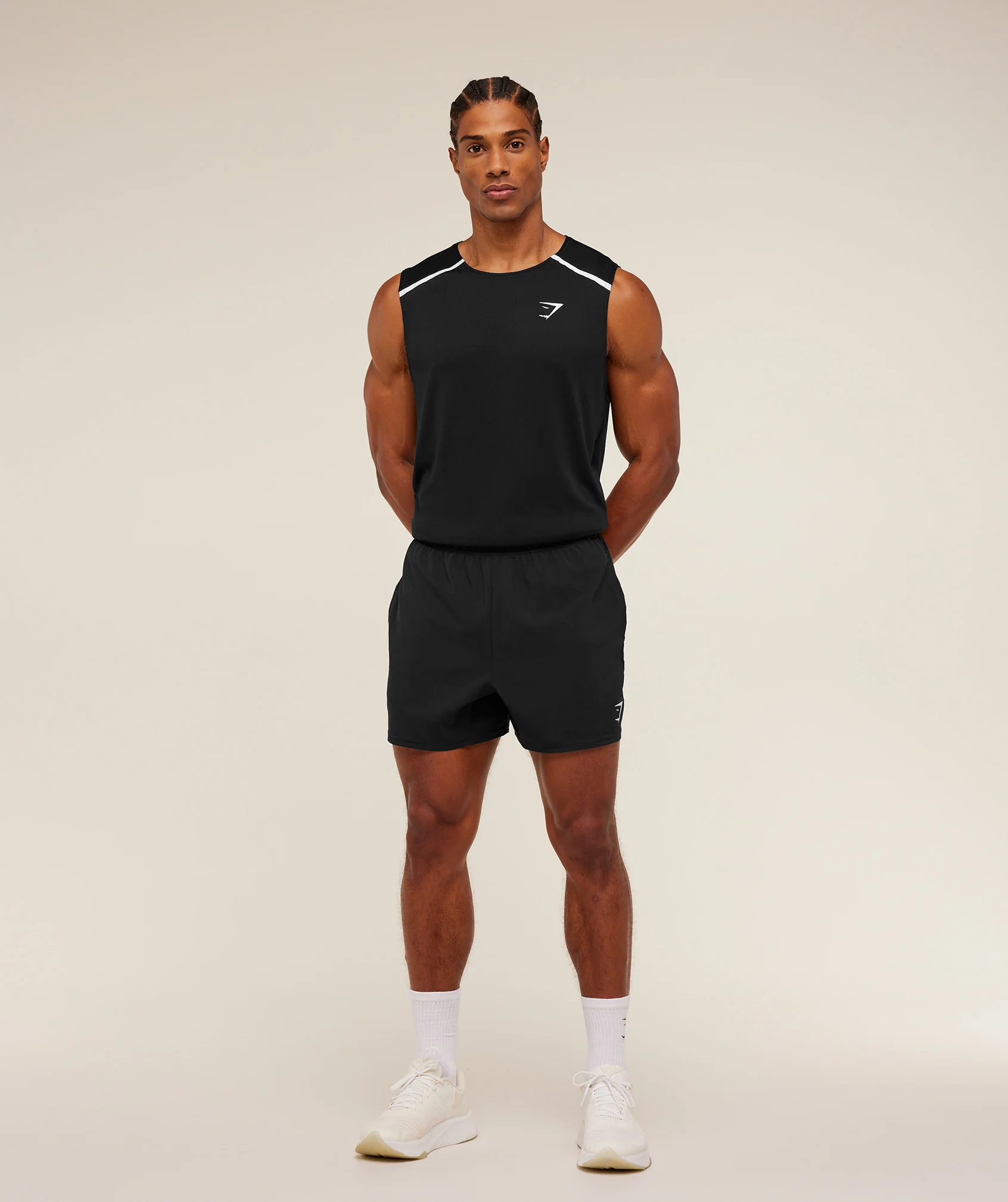Gymshark Arrival Contrast Tank - Black - Image 5