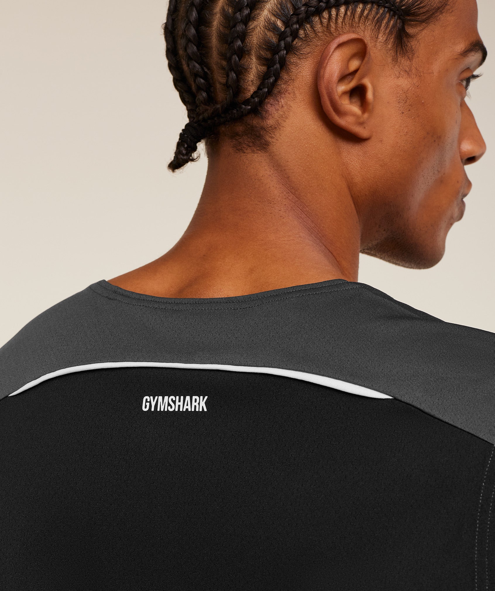 Gymshark Arrival Contrast Tank - Grey/Black - Image 7