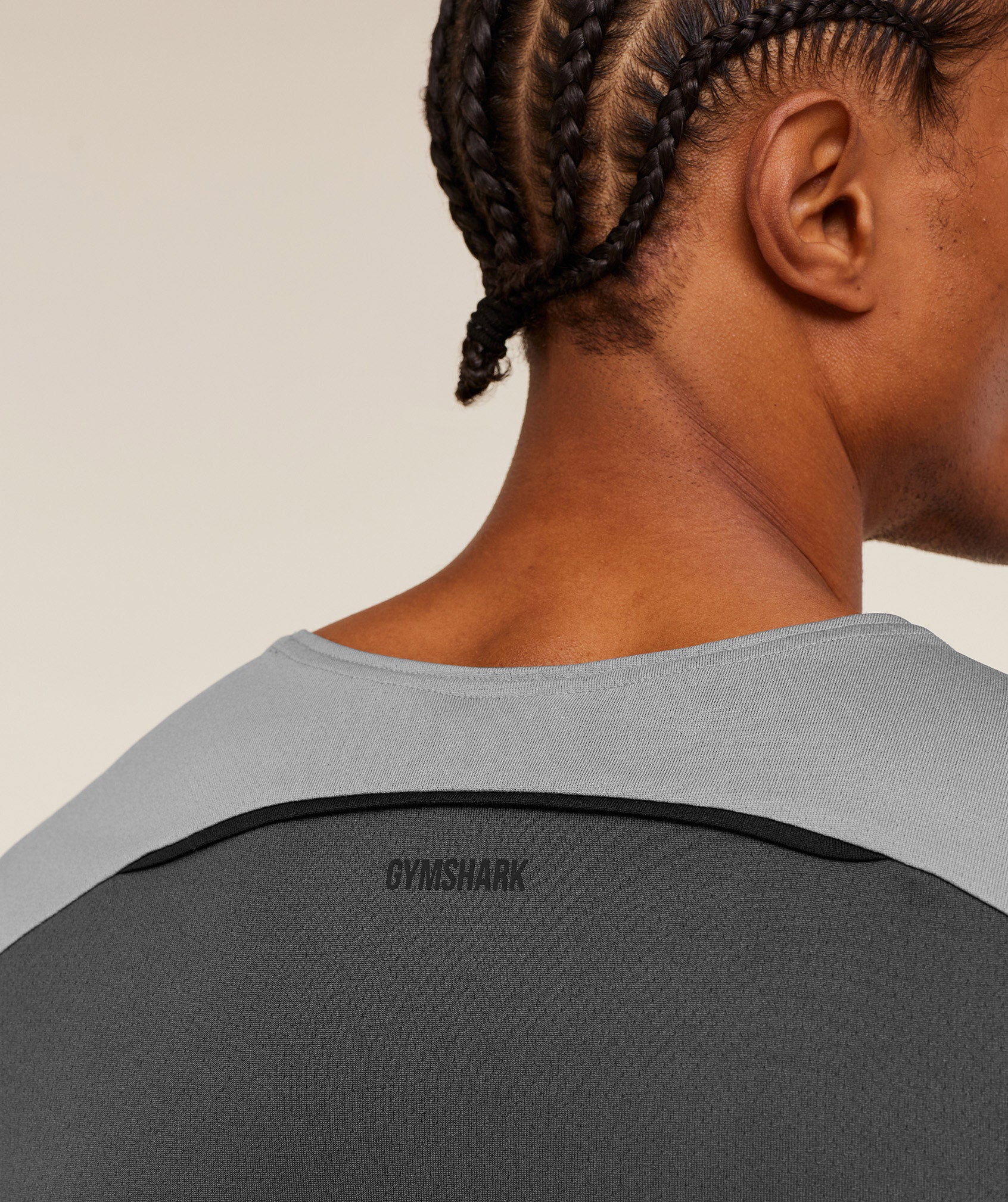 Gymshark Arrival Contrast Tank -  Smokey Grey / Grey - Image 7