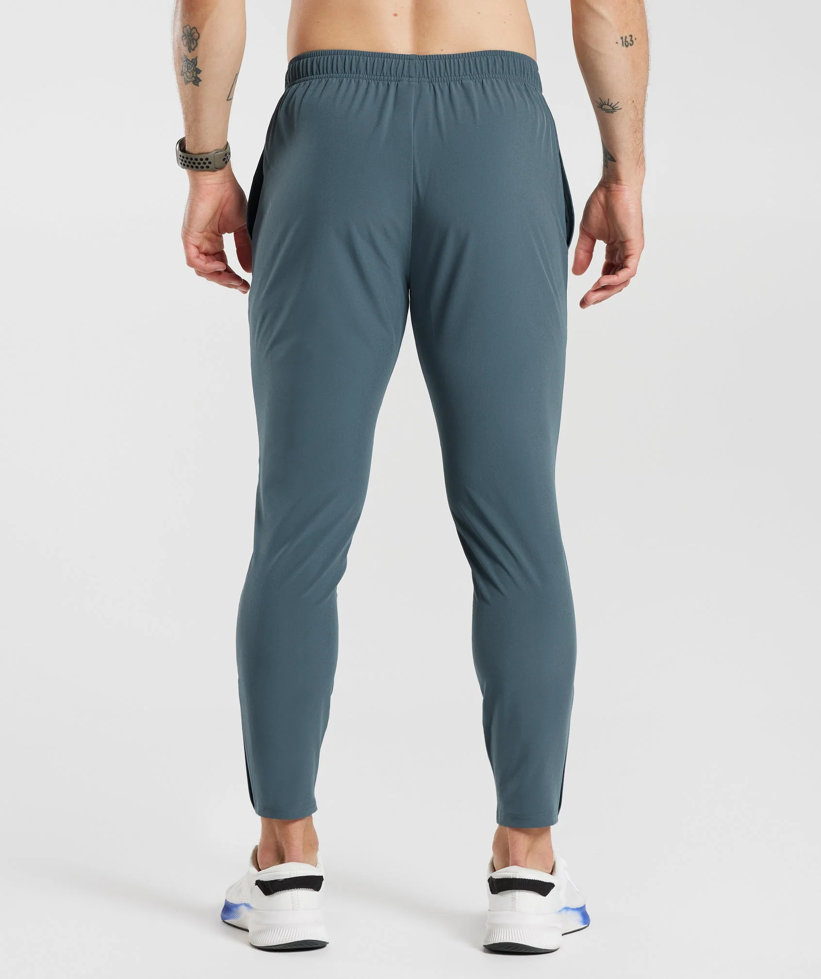 Gymshark Arrival Joggers - Smokey Teal - Image 2