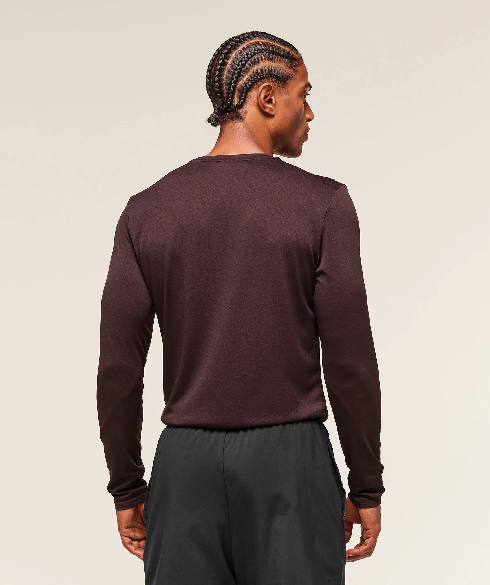 Gymshark Arrival Long Sleeve T-Shirt - Cherry Purple - Image 3