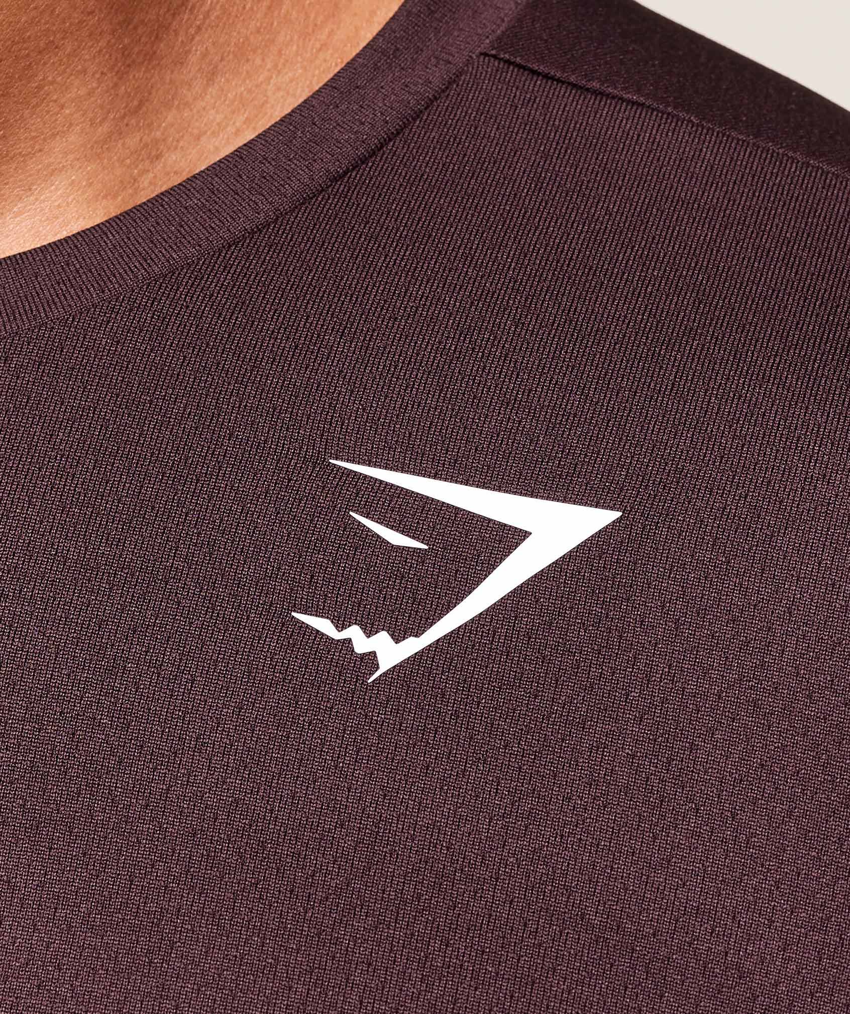 Gymshark Arrival Long Sleeve T-Shirt - Cherry Purple - Image 5