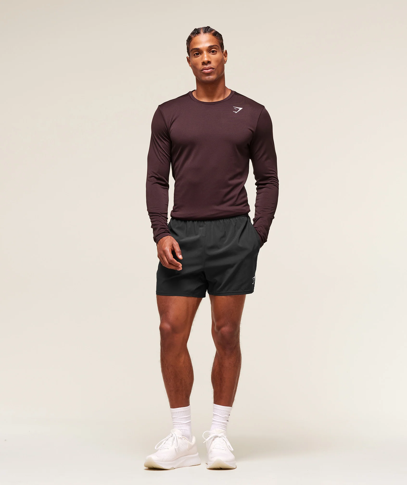 Gymshark Arrival Long Sleeve T-Shirt - Cherry Purple - Image 6