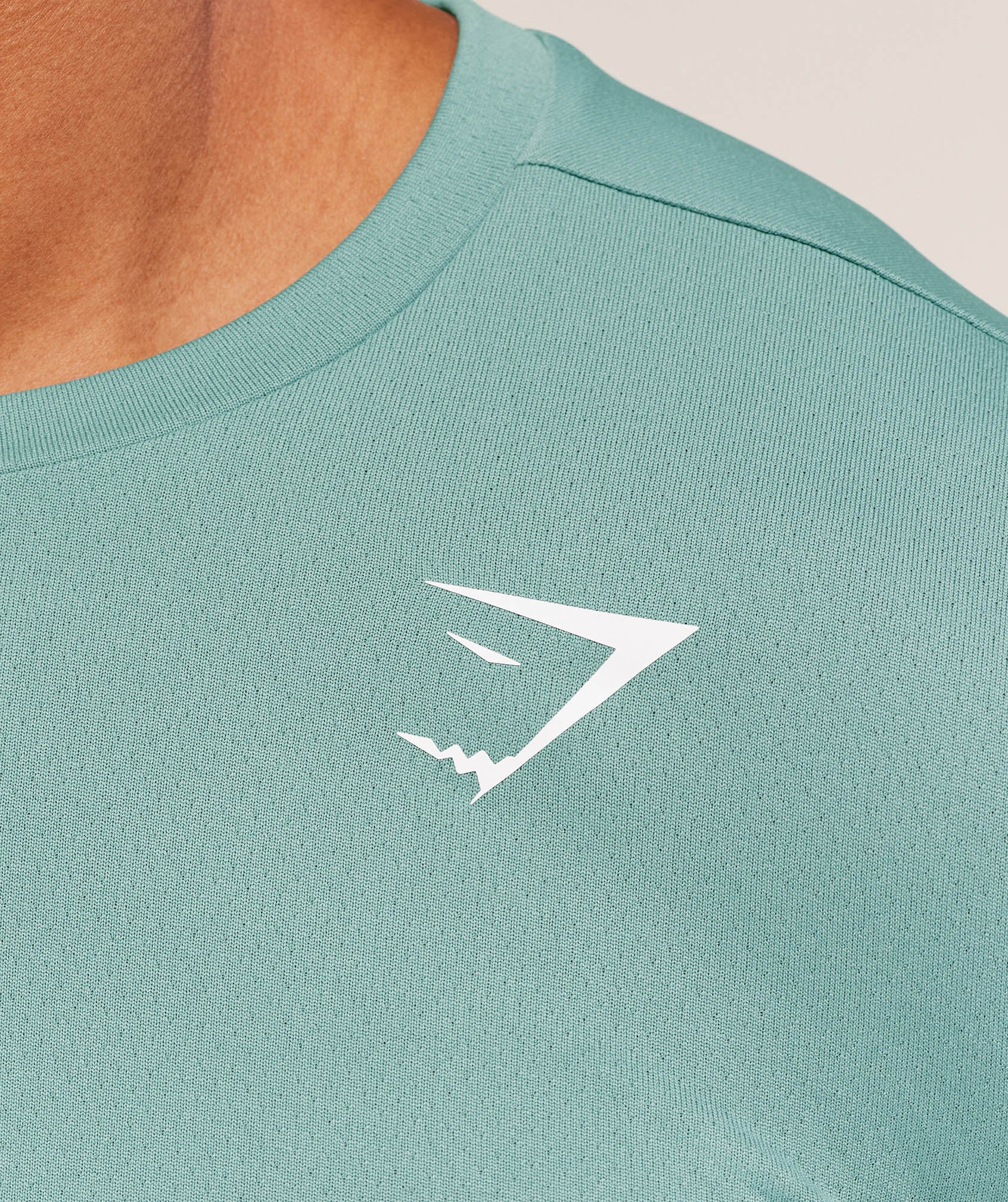 Gymshark Arrival Long Sleeve T-Shirt - Muted Teal - Image 6