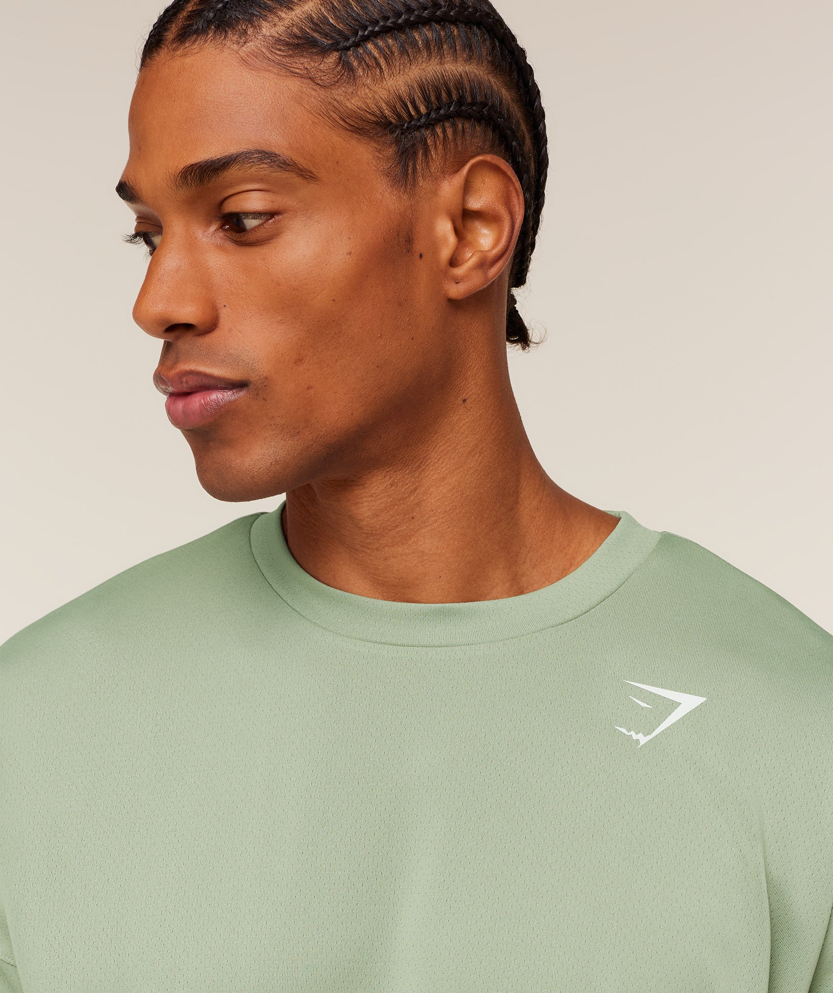 Gymshark Arrival Oversized T-Shirt - GS Haze Green - Image 5