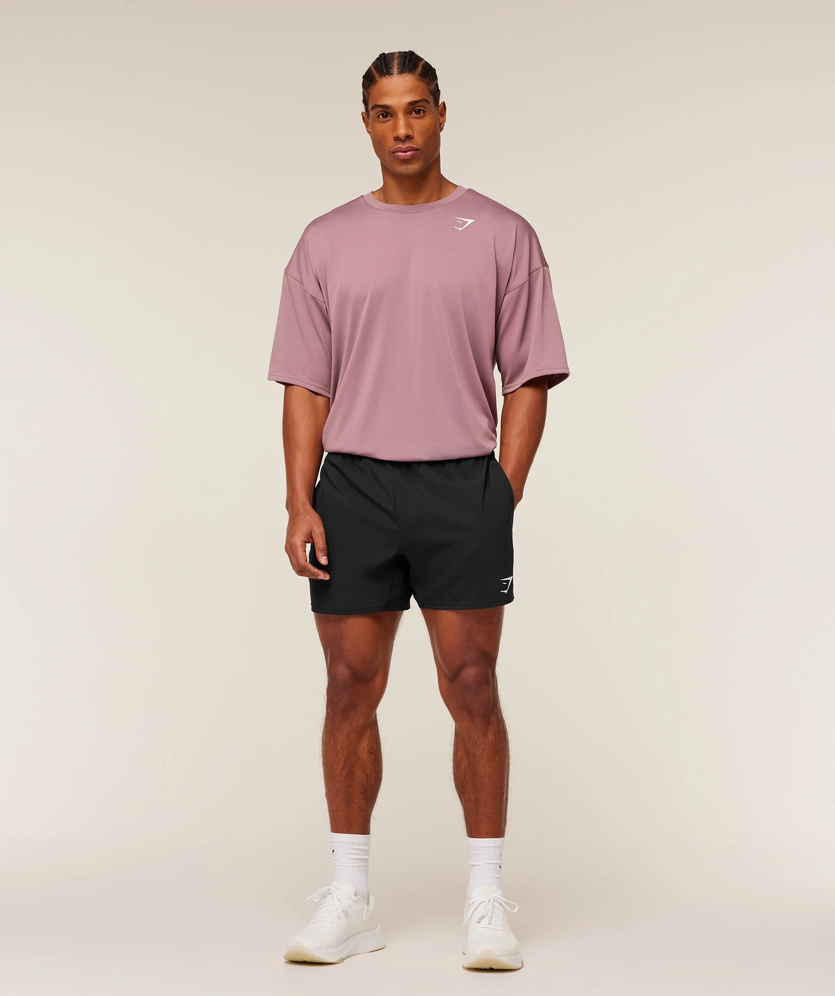 Gymshark Arrival Oversized T-Shirt - Calm Pink - Image 4