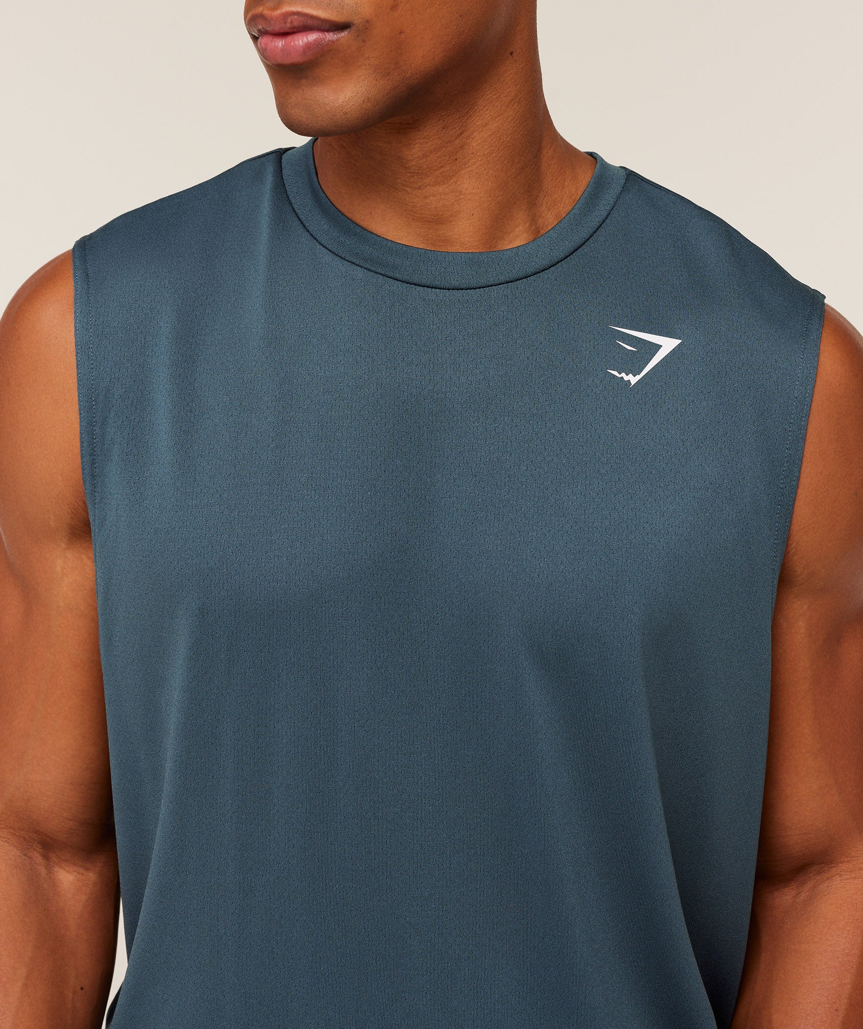 Gymshark Arrival Oversized Tank - GS Stealth Blue - Image 5