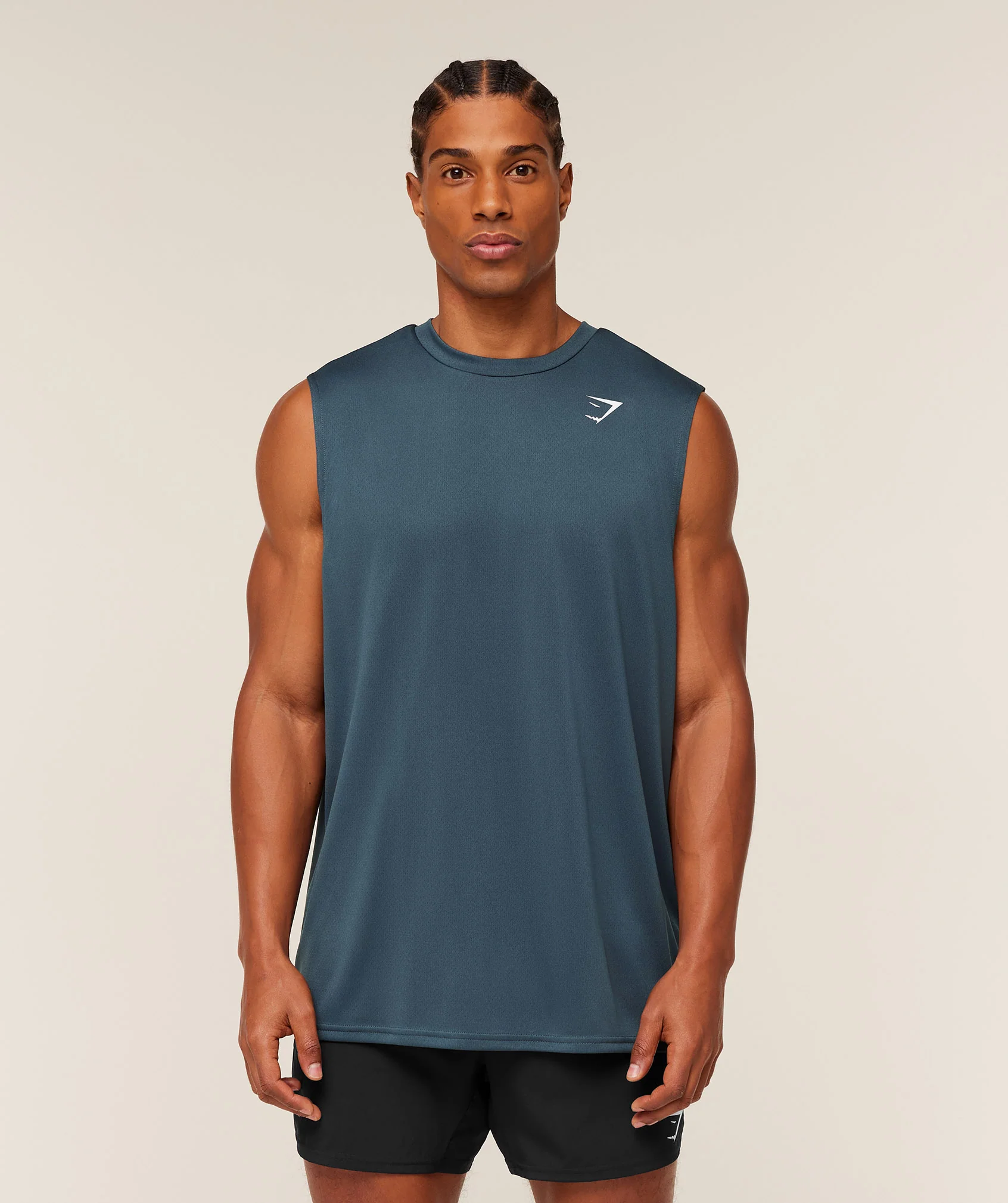 Gymshark Arrival Oversized Tank - GS Stealth Blue - Image 6