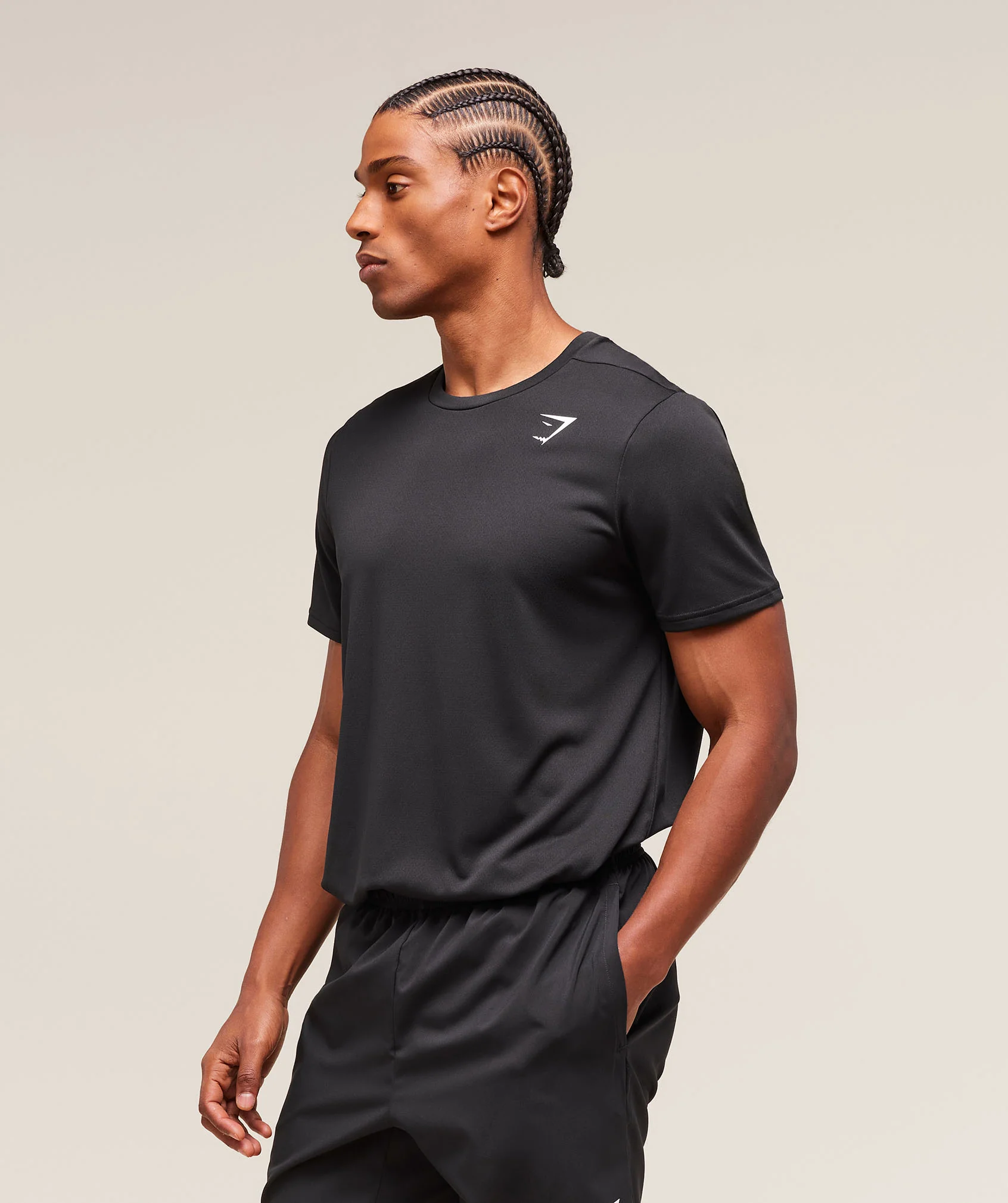 Gymshark Arrival T-Shirt - Black - Image 3