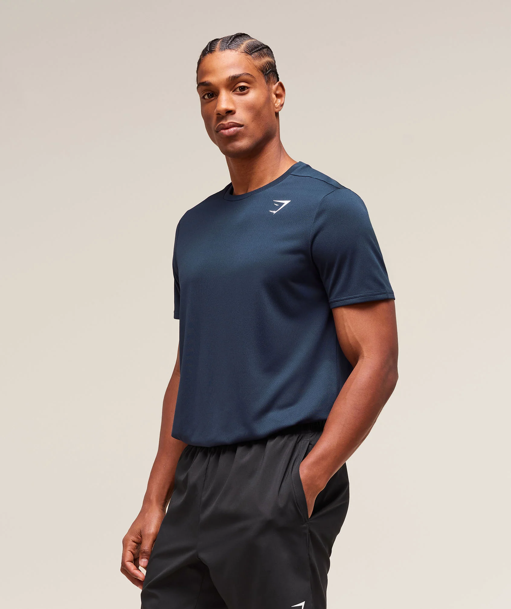Gymshark Arrival T-Shirt - Navy - Image 3