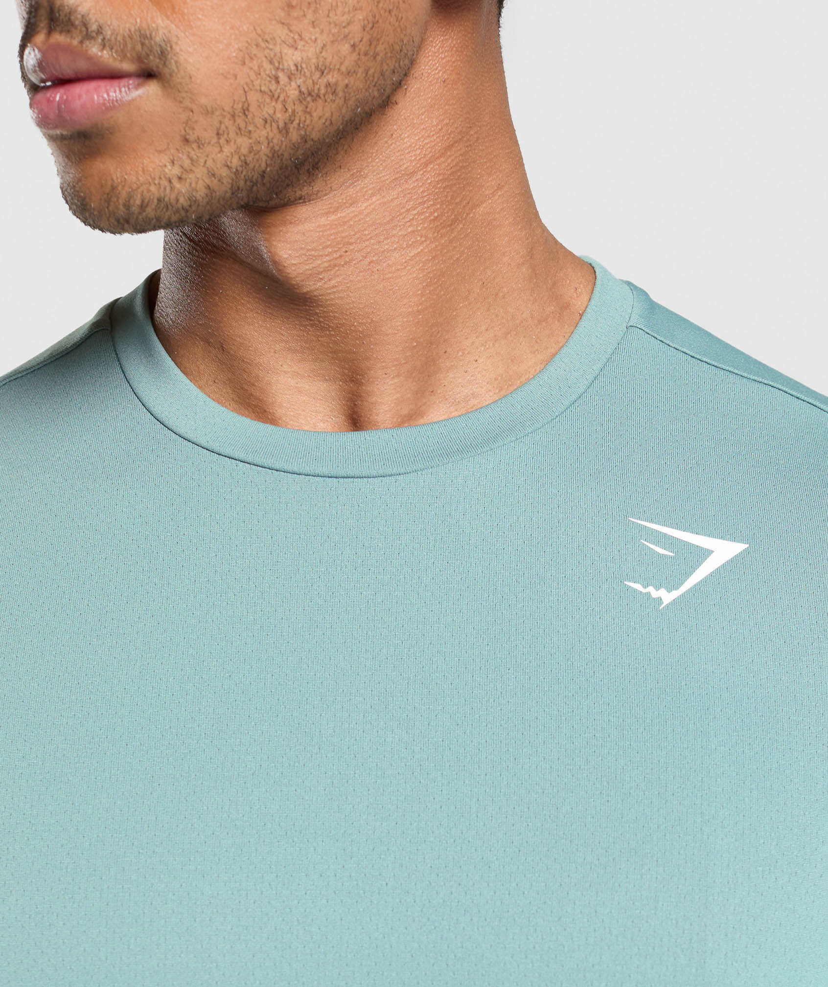 Gymshark Arrival T-Shirt - Celeste Blue - Image 5