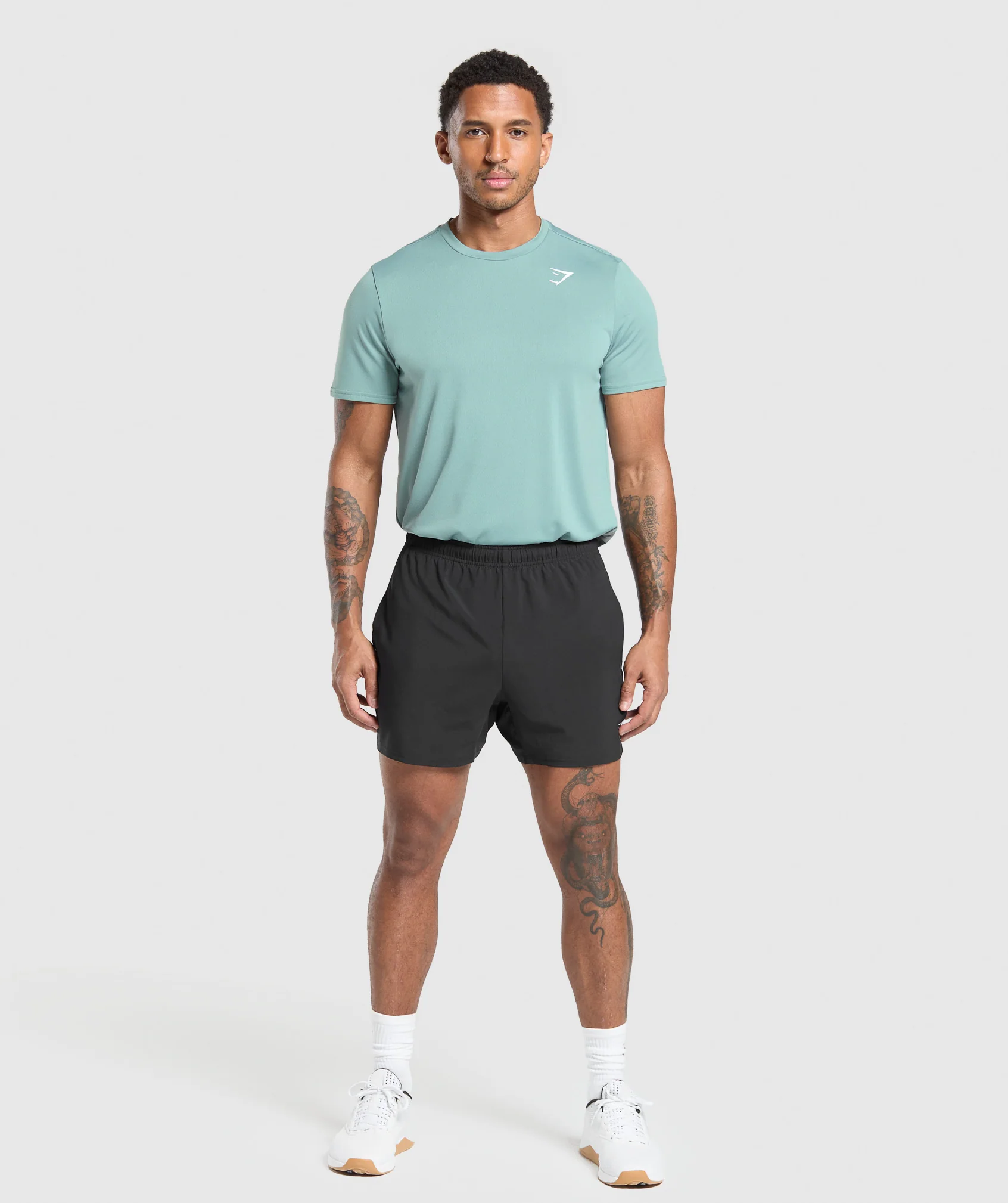 Gymshark Arrival T-Shirt - Celeste Blue - Image 6