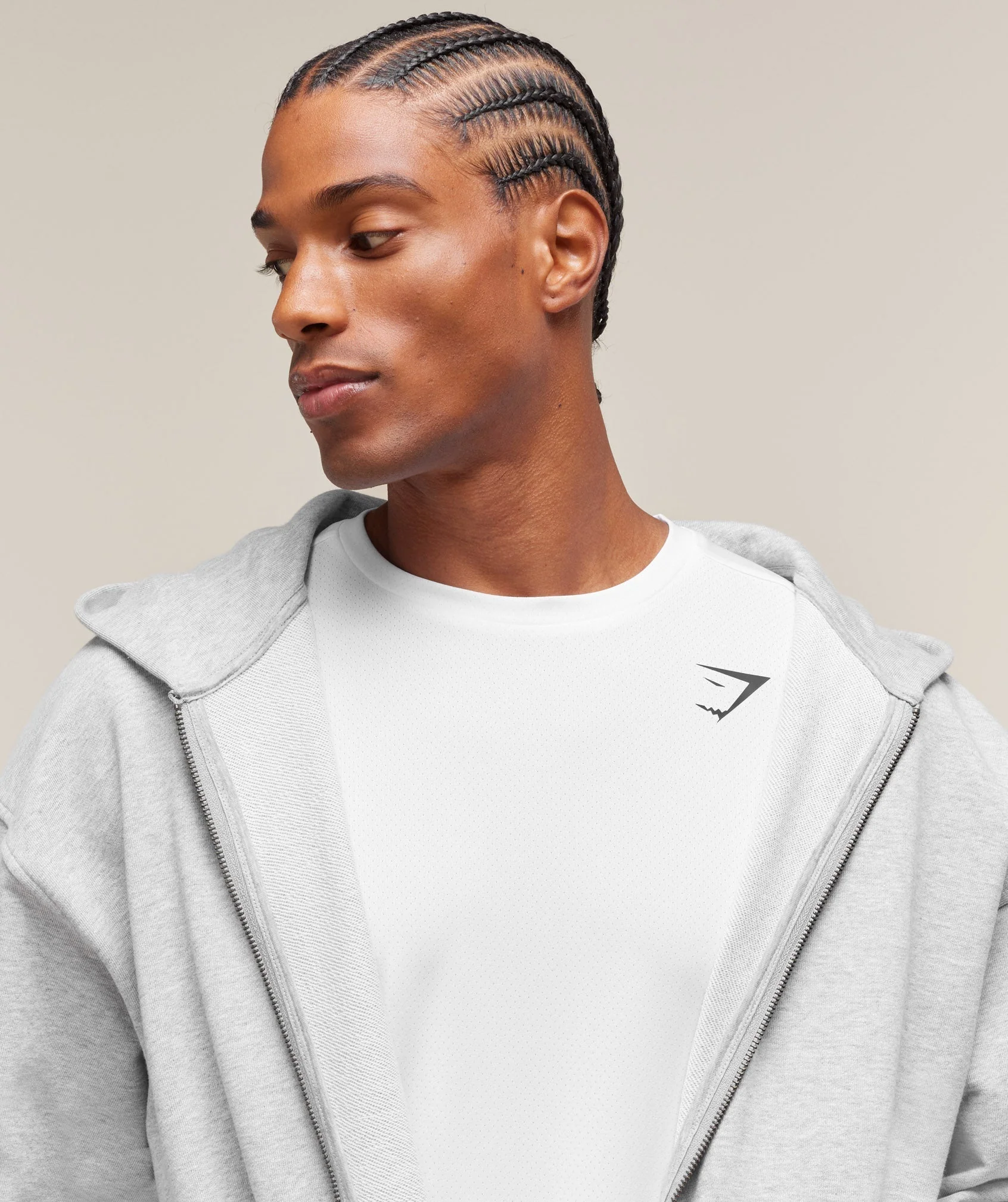 Gymshark Arrival T-Shirt - White - Image 3