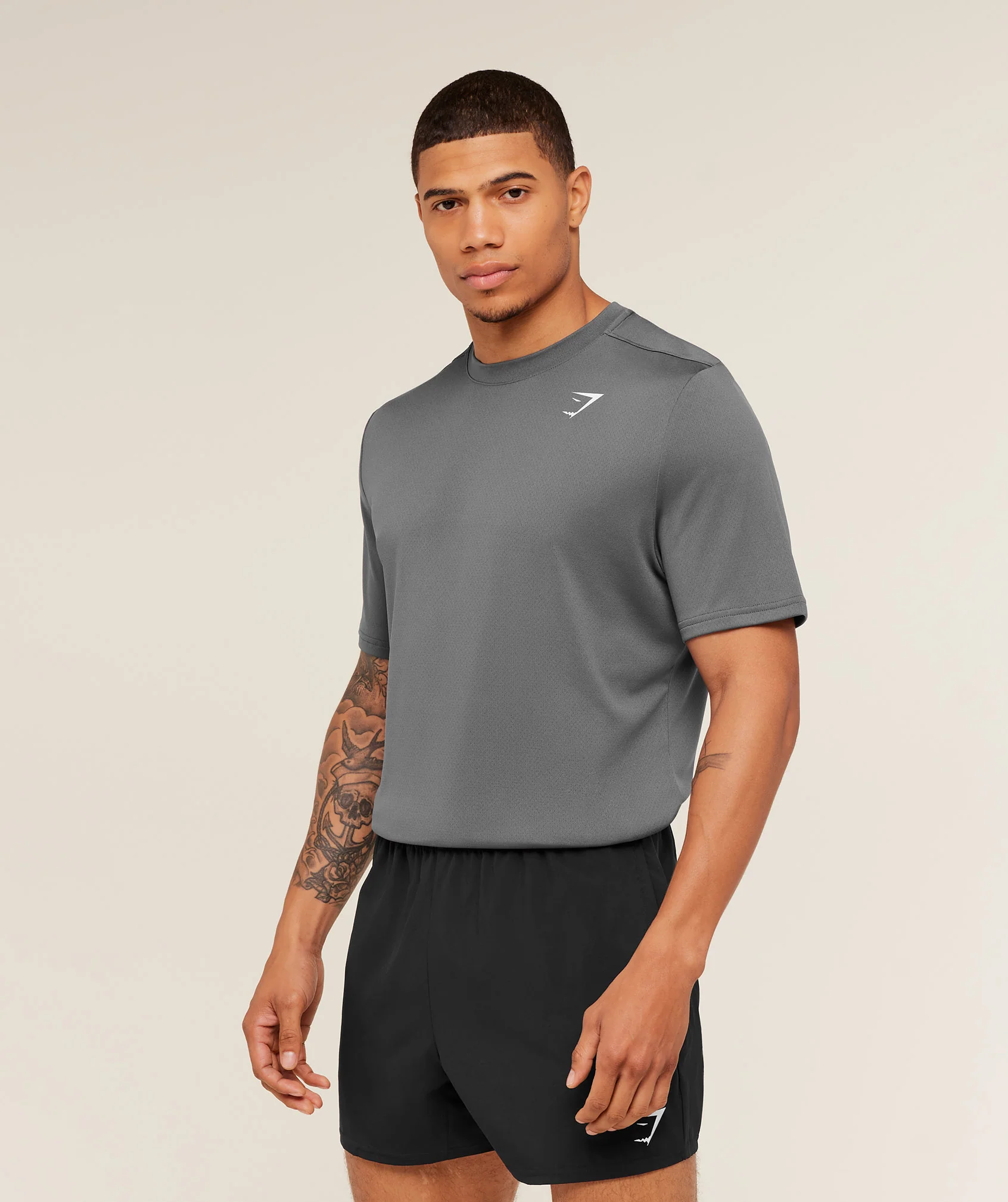 Gymshark Arrival T-Shirt - Silhouette Grey - Image 4