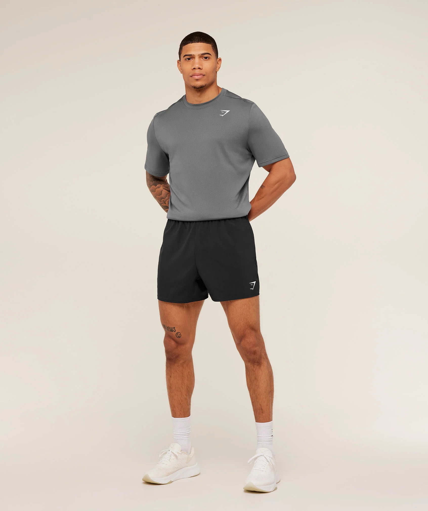 Gymshark Arrival T-Shirt - Silhouette Grey - Image 5