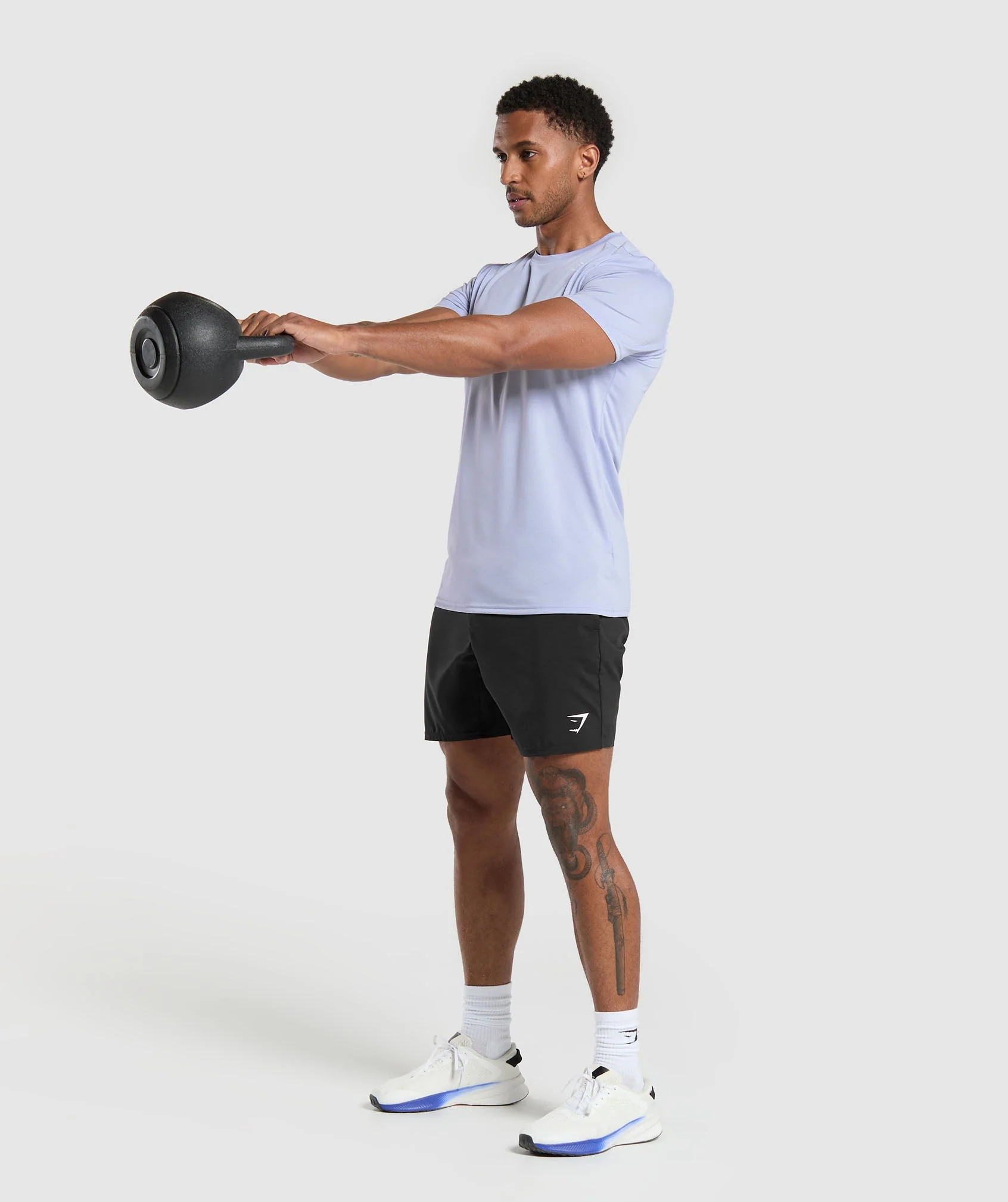 Gymshark Arrival T-Shirt - Silver Lilac - Image 4