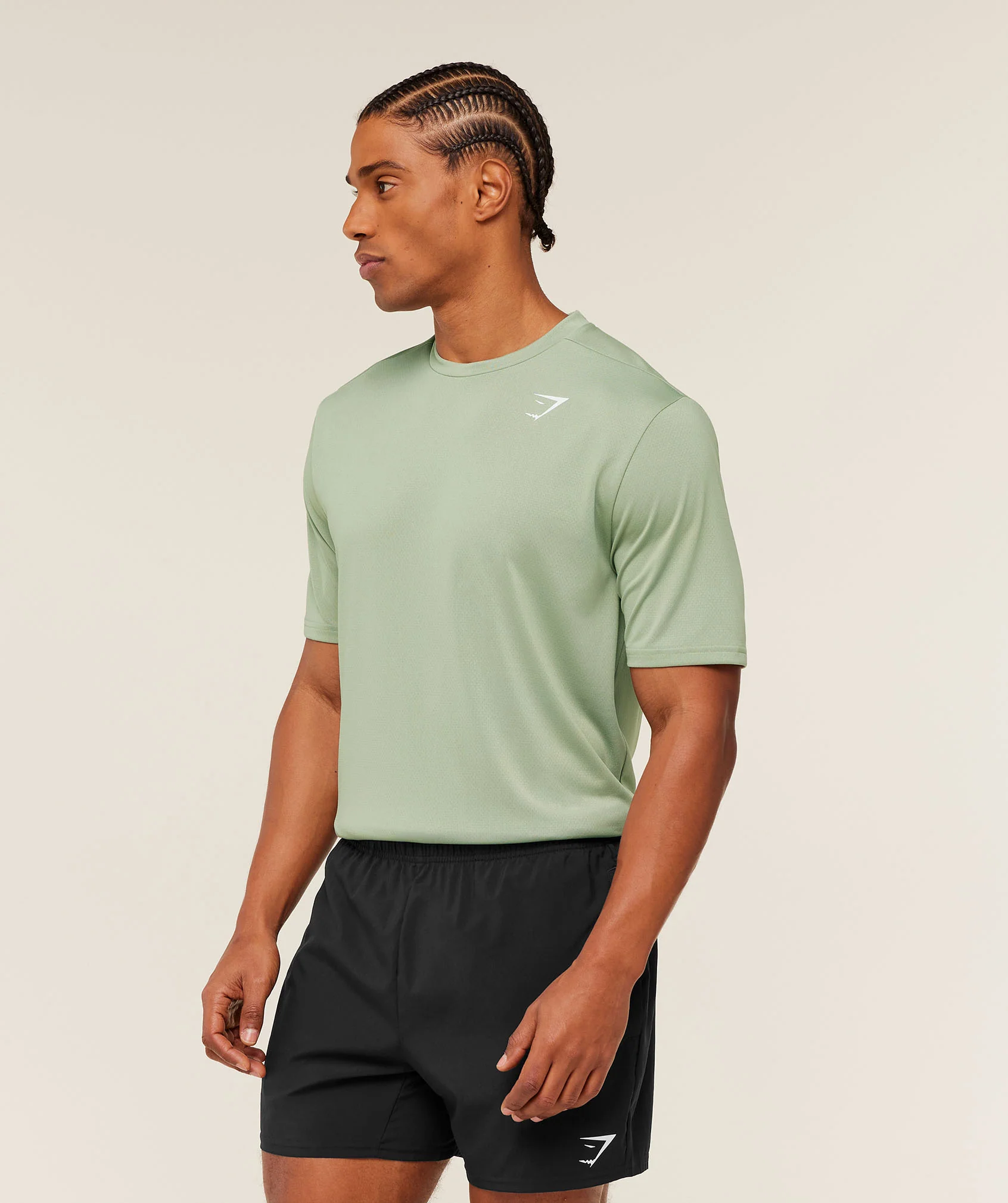 Gymshark Arrival T-Shirt - GS Haze Green - Image 2