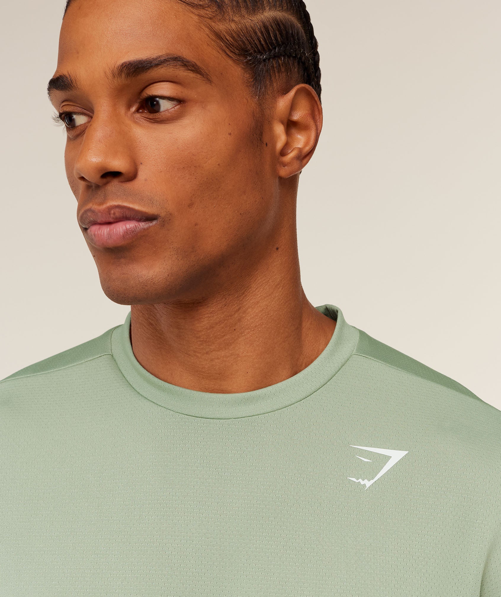 Gymshark Arrival T-Shirt - GS Haze Green - Image 4