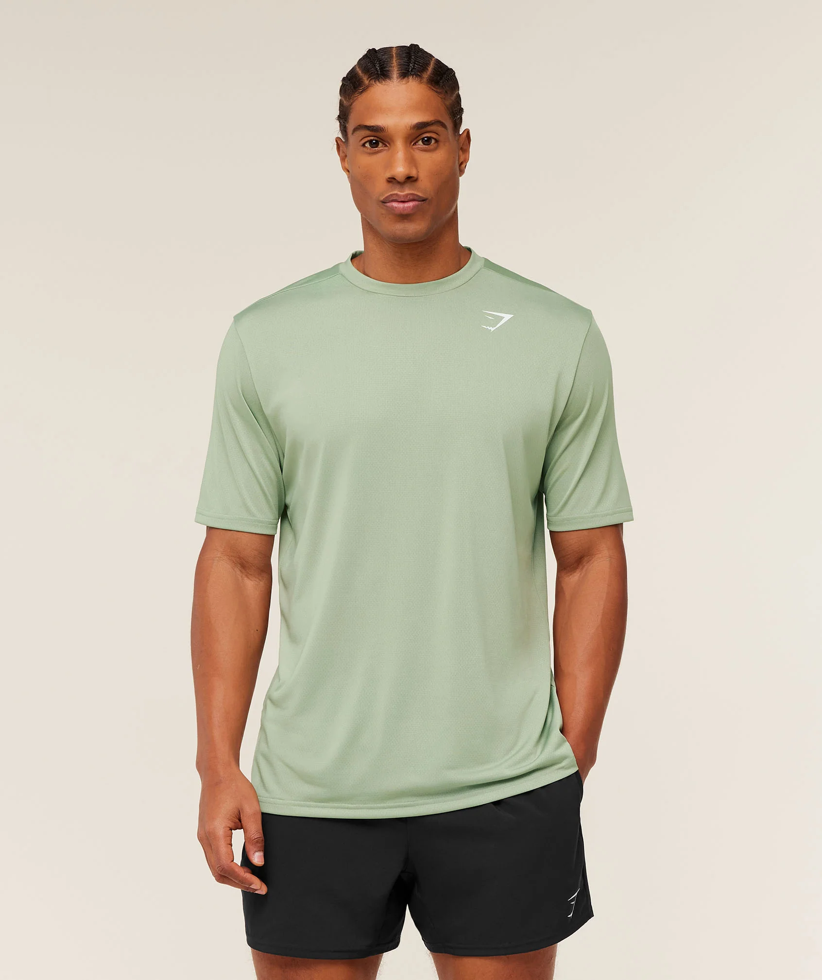 Gymshark Arrival T-Shirt - GS Haze Green - Image 5