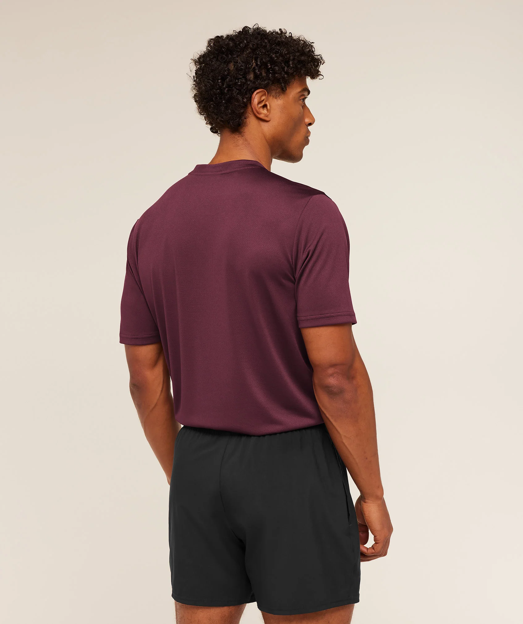Gymshark Arrival T-Shirt - GS Impact Burgundy - Image 2