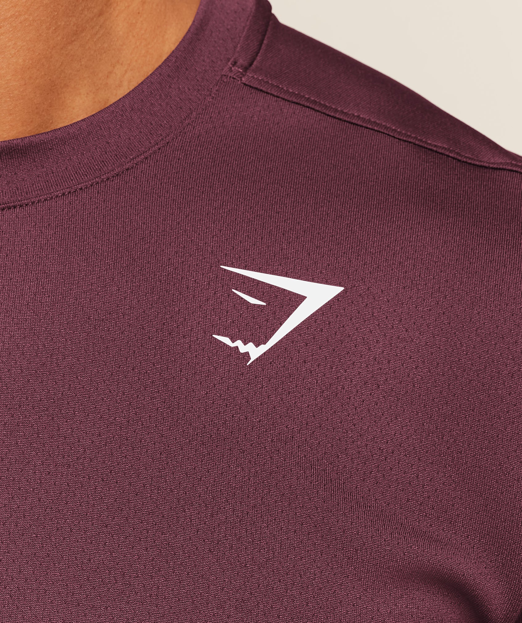 Gymshark Arrival T-Shirt - Impact Burgundy - Image 6