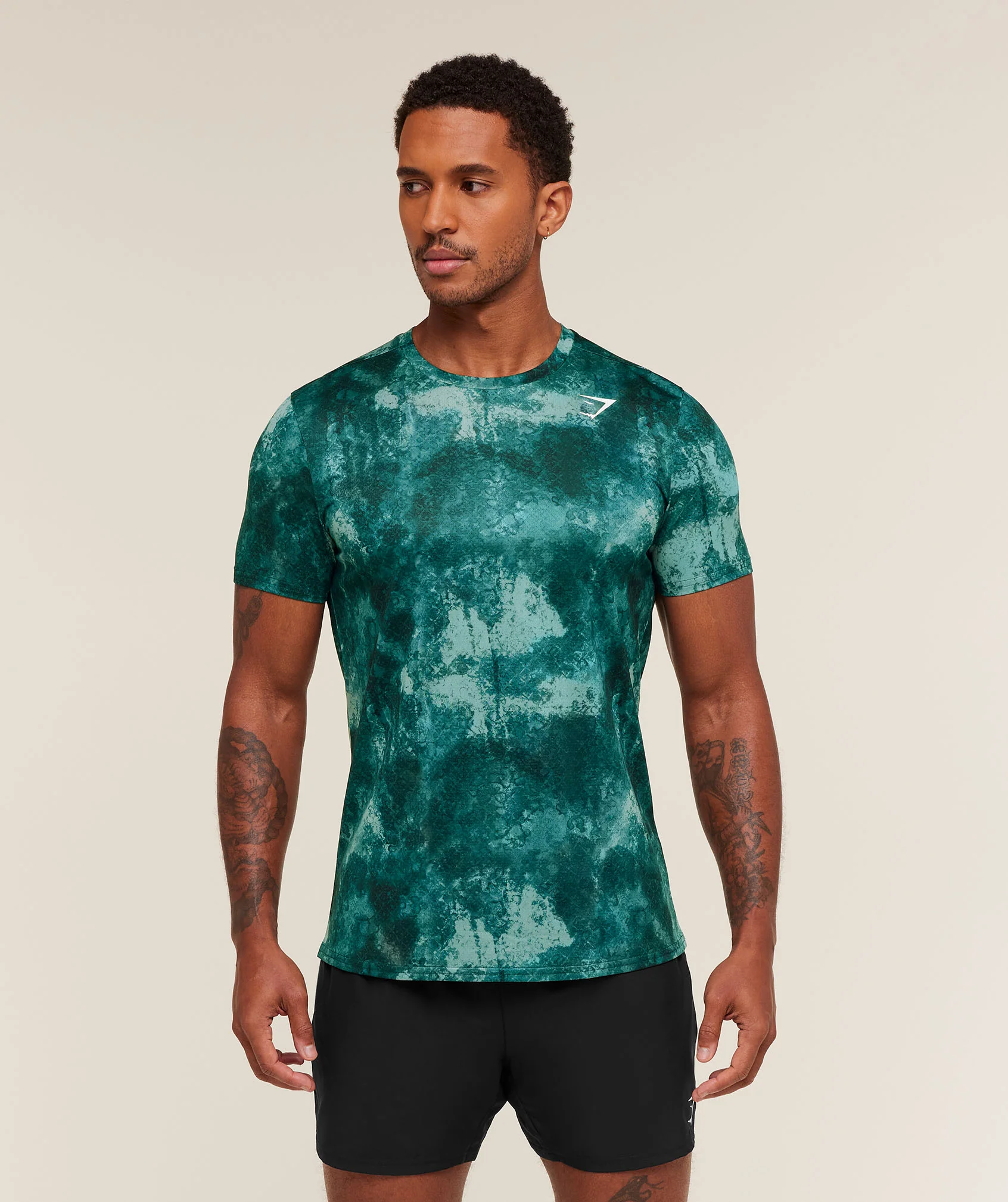Gymshark Arrival T-Shirt - Muted Teal - Image 4
