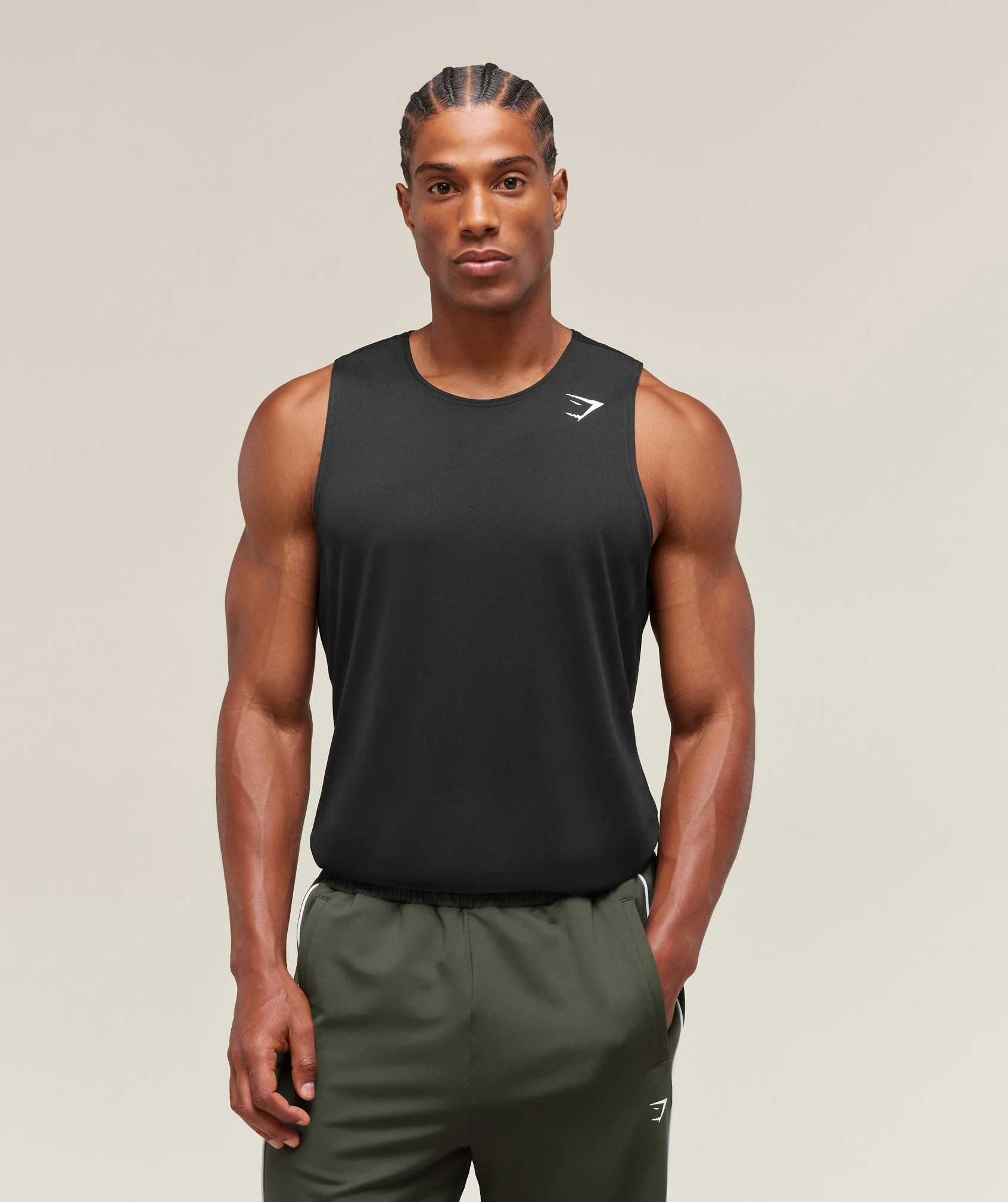 Gymshark Arrival Tank - Black