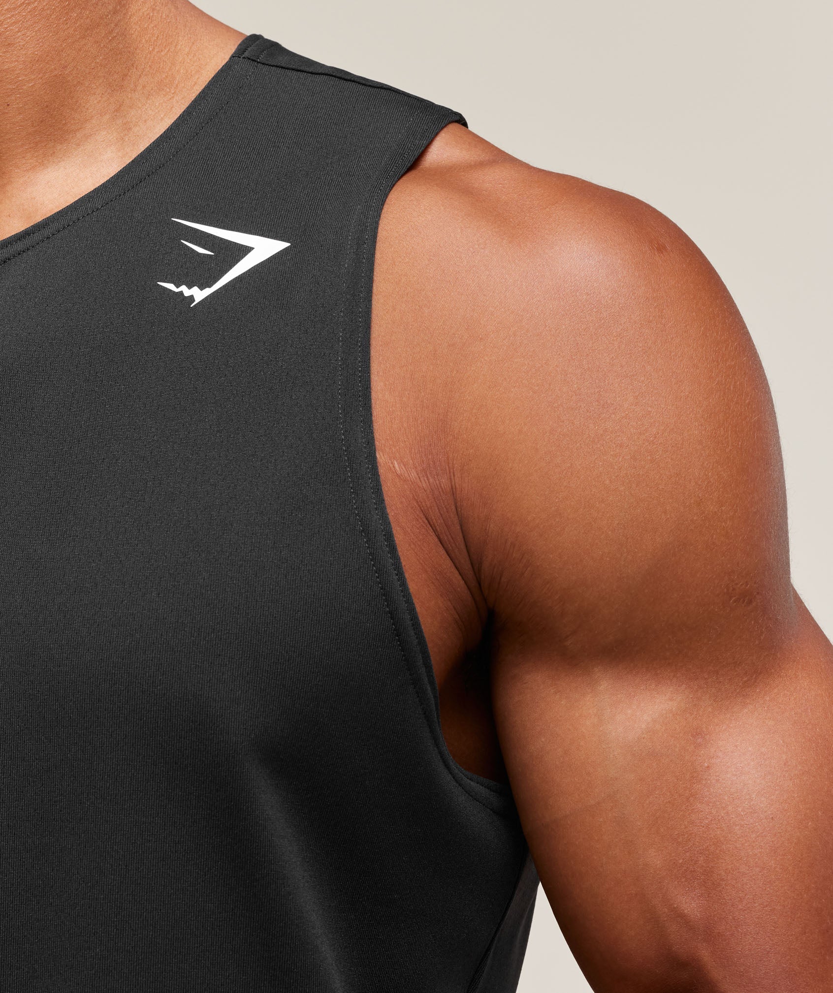 Gymshark Arrival Tank - Black - Image 5