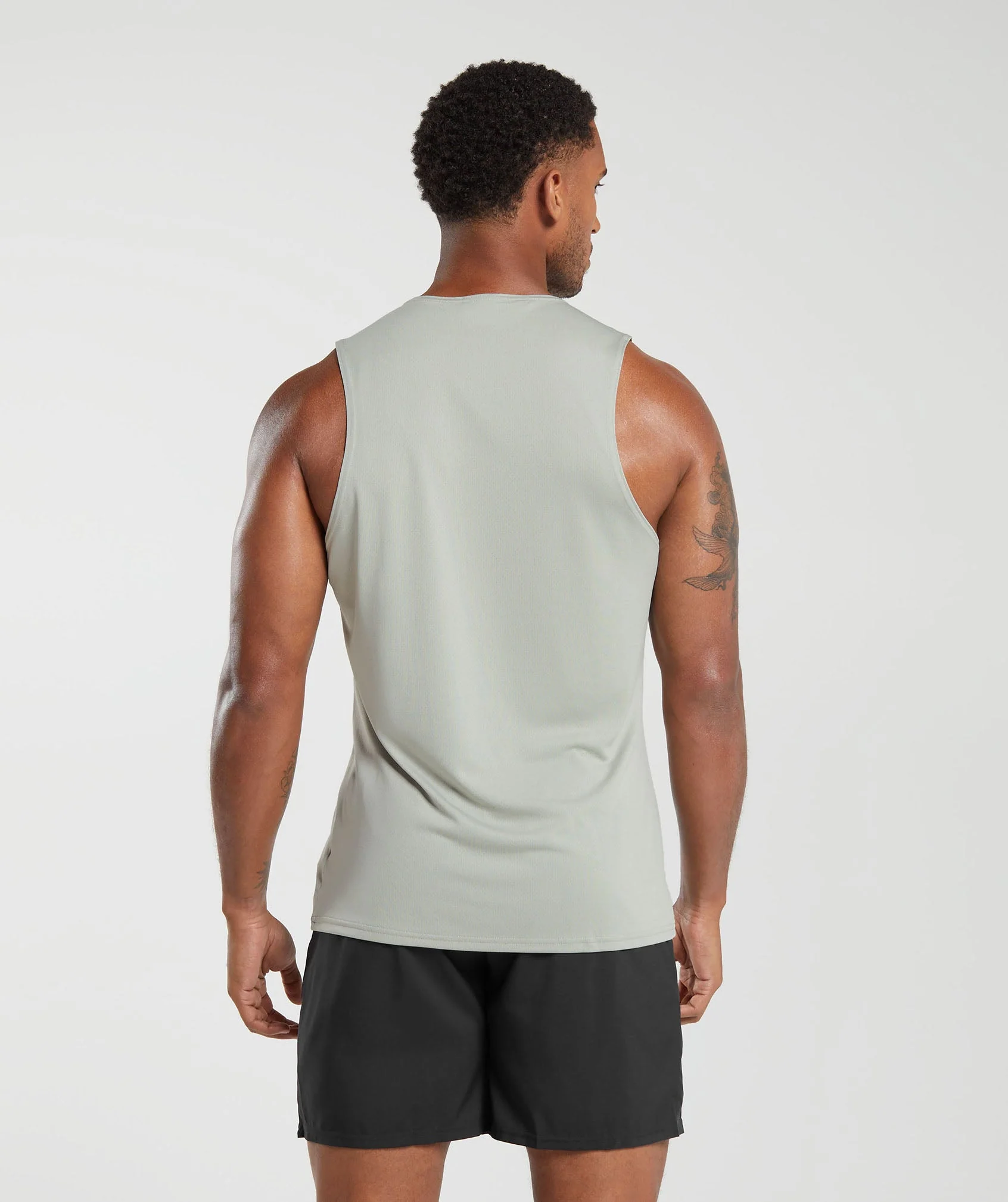 Gymshark Arrival Tank - Stone Grey - Image 2