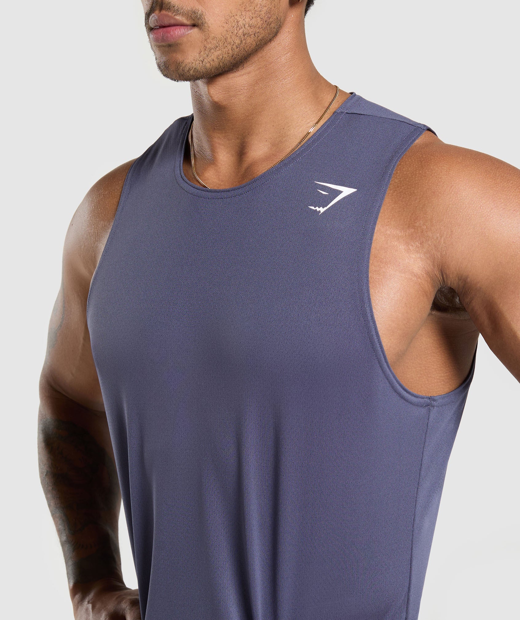 Gymshark Arrival Tank - Weighted Purple - Image 5