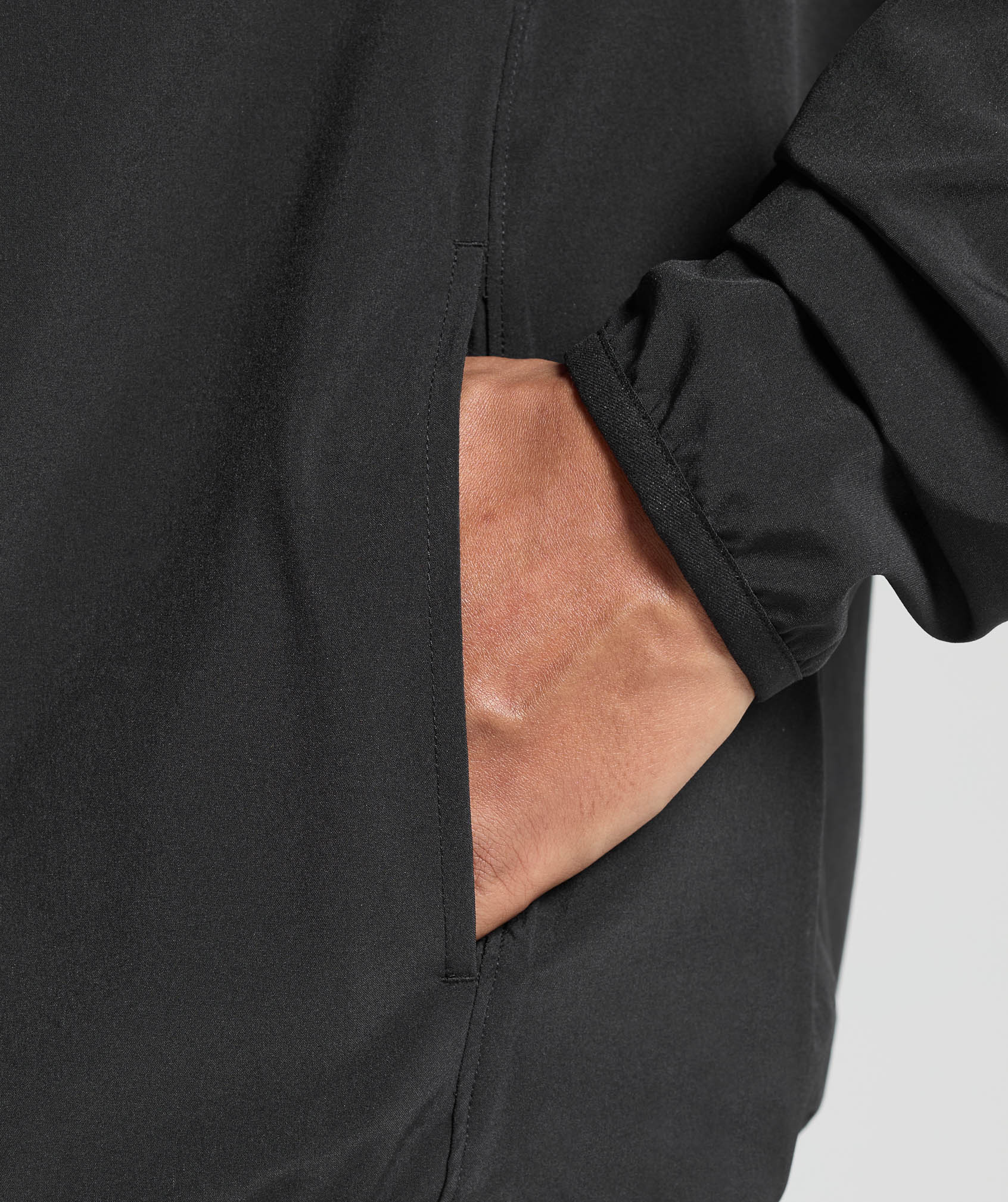 Gymshark Arrival Track Jacket - Black - Image 6