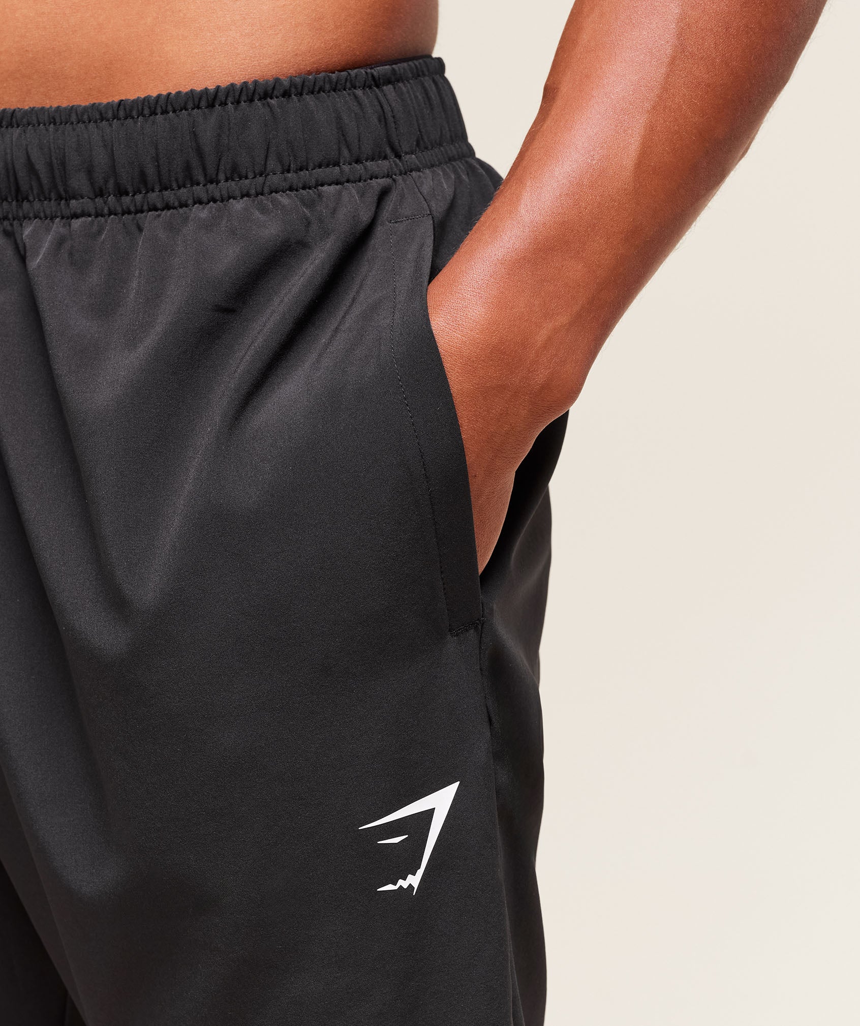 Gymshark Arrival Woven Tall Joggers - Black - Image 6