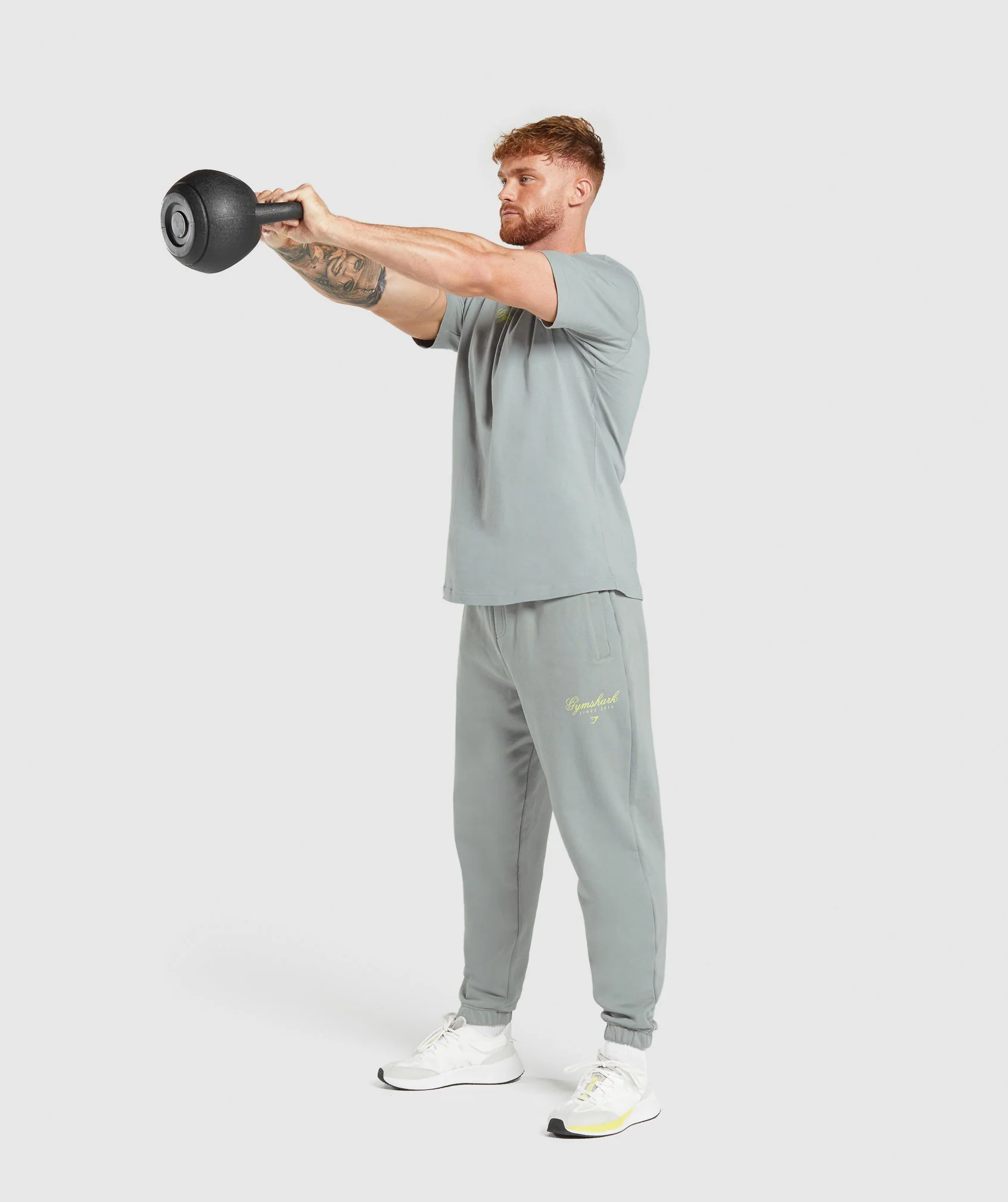 Gymshark Athletic Department Joggers - Smokey Grey - Image 5