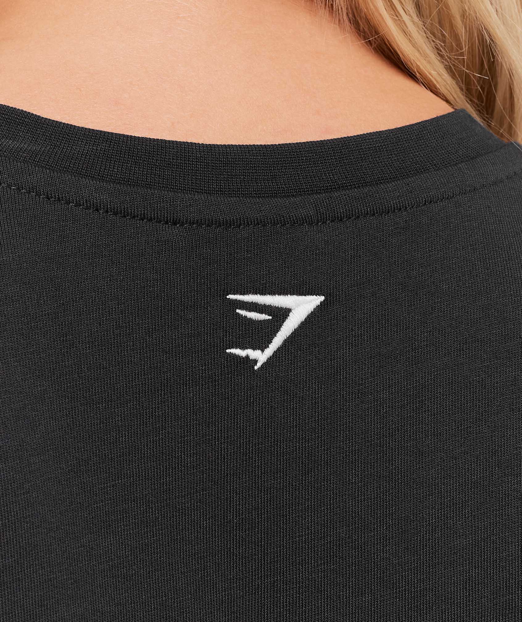 Gymshark Athletic Department Oversized Graphic T-Shirt - Black - Image 6