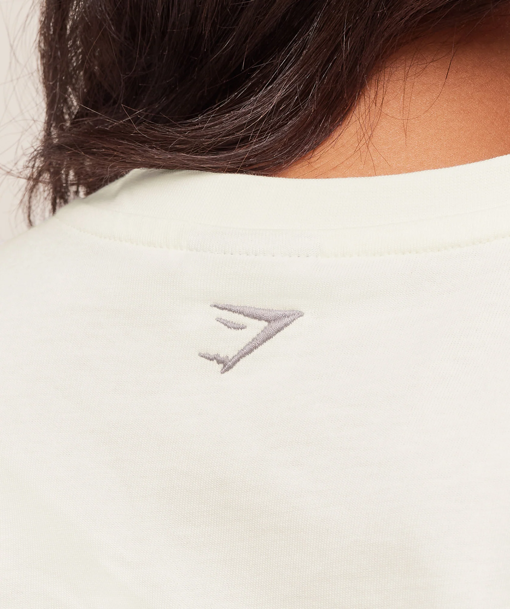 Gymshark Athletic Department Oversized Graphic T-Shirt - Soft White - Image 6