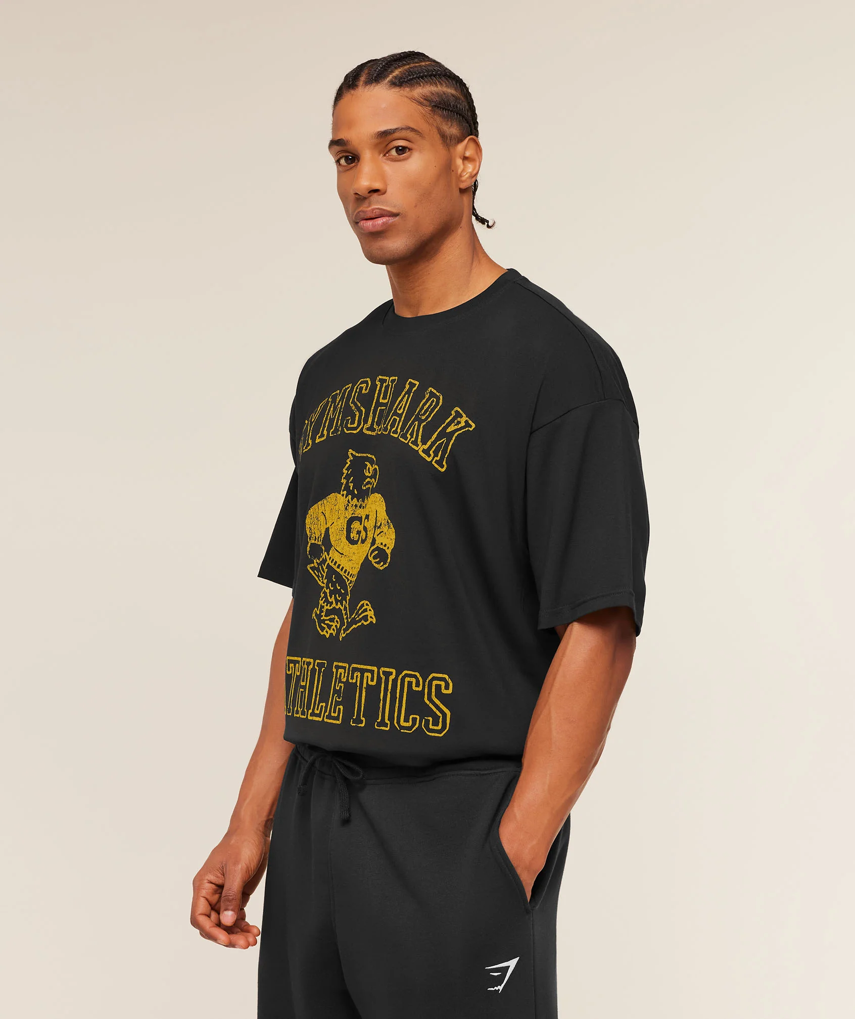 Gymshark Athletics T-Shirt - Black - Image 3