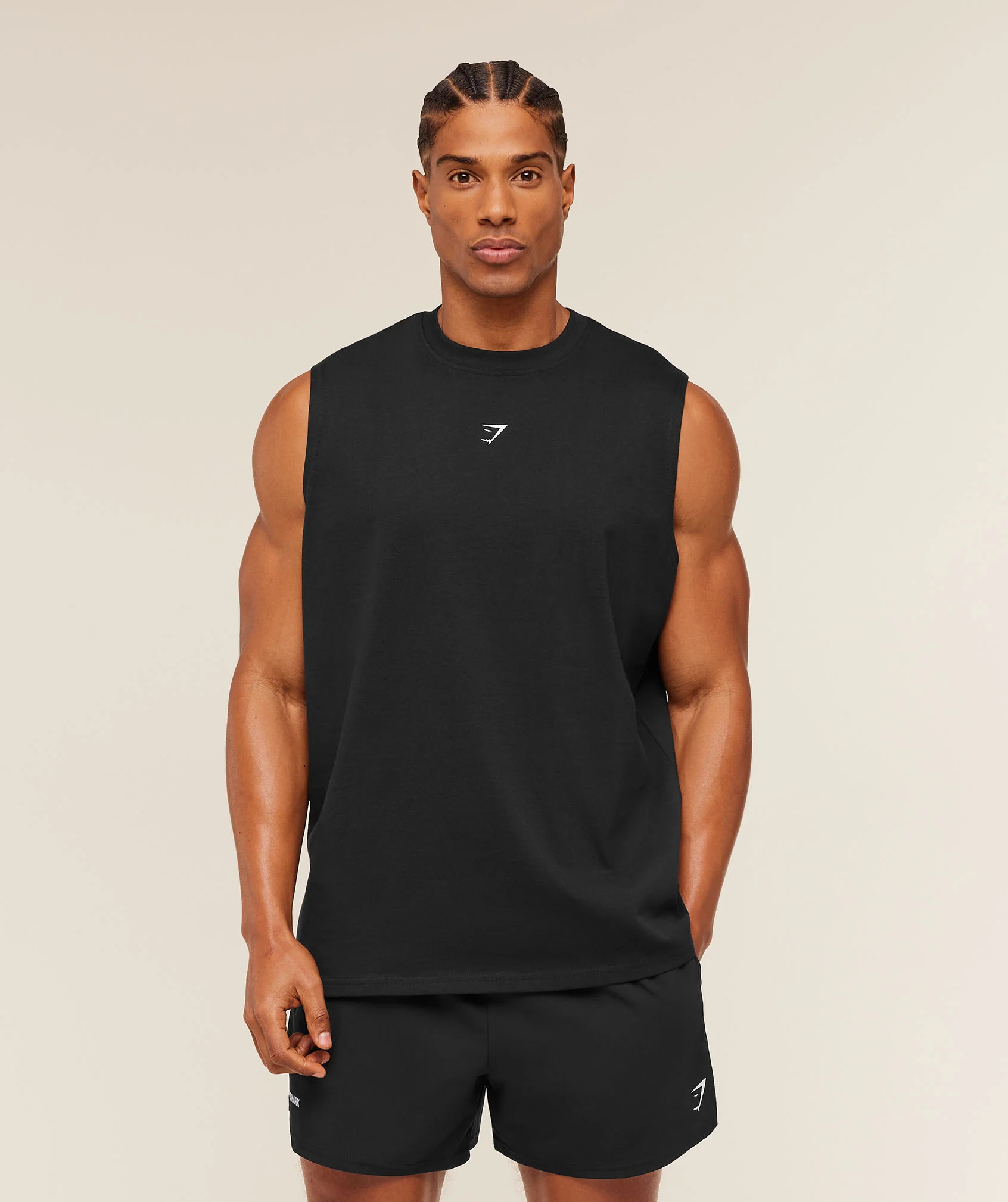 Gymshark Atlas Graphic Tank - Black - Image 2