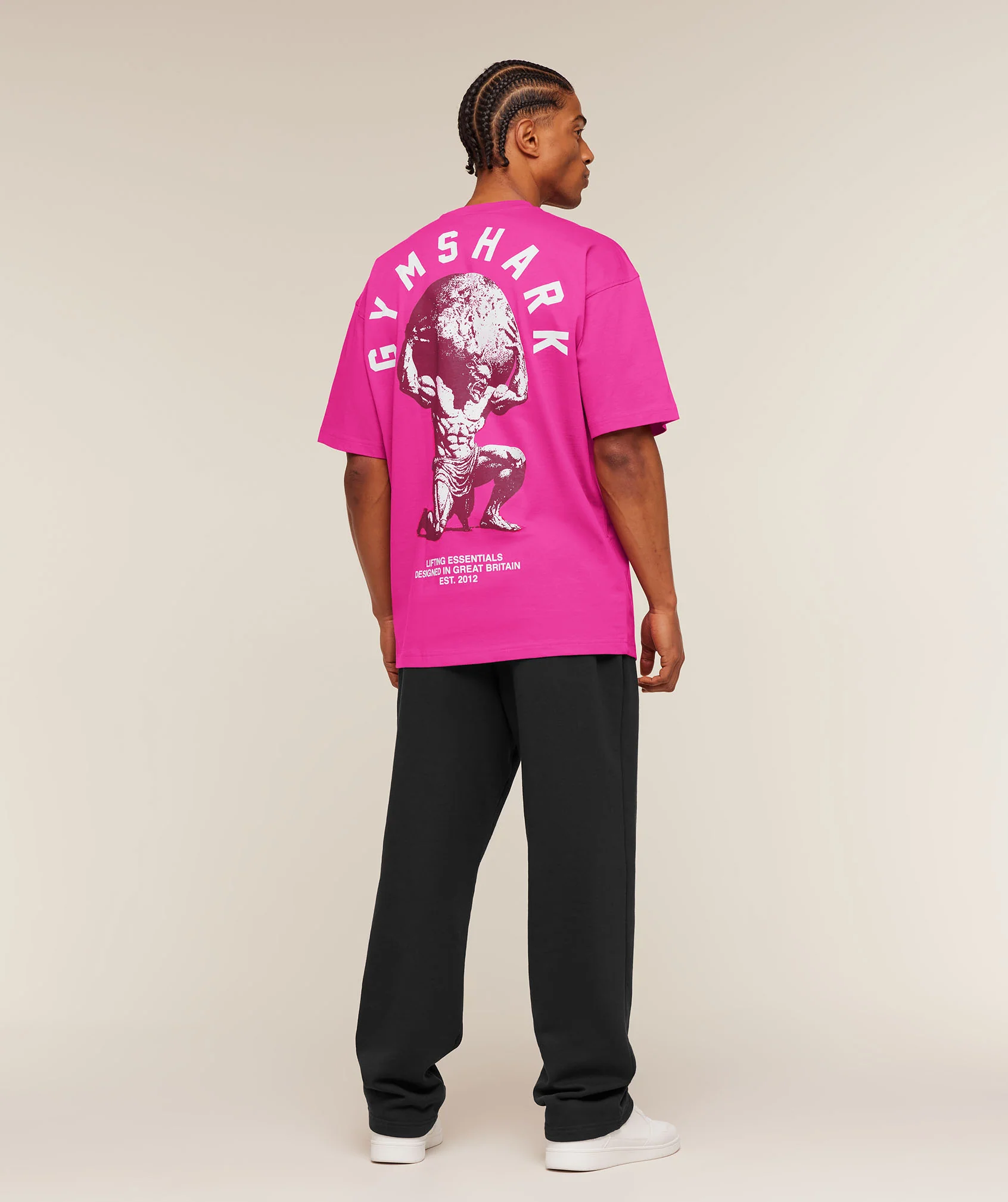 Gymshark Atlas T-Shirt - Super-Set Pink - Image 4