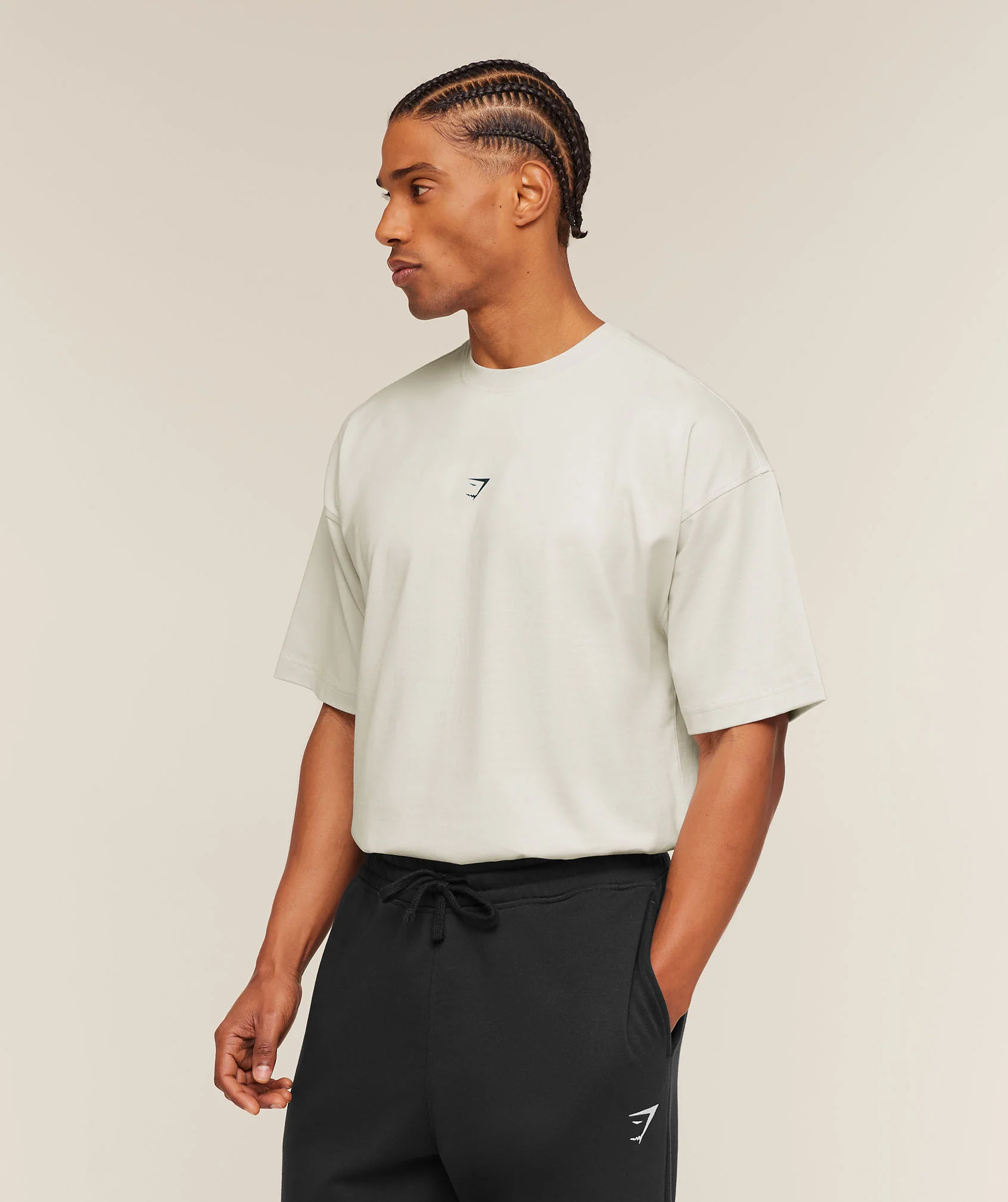 Gymshark Atlas T-Shirt - Tinted White - Image 3