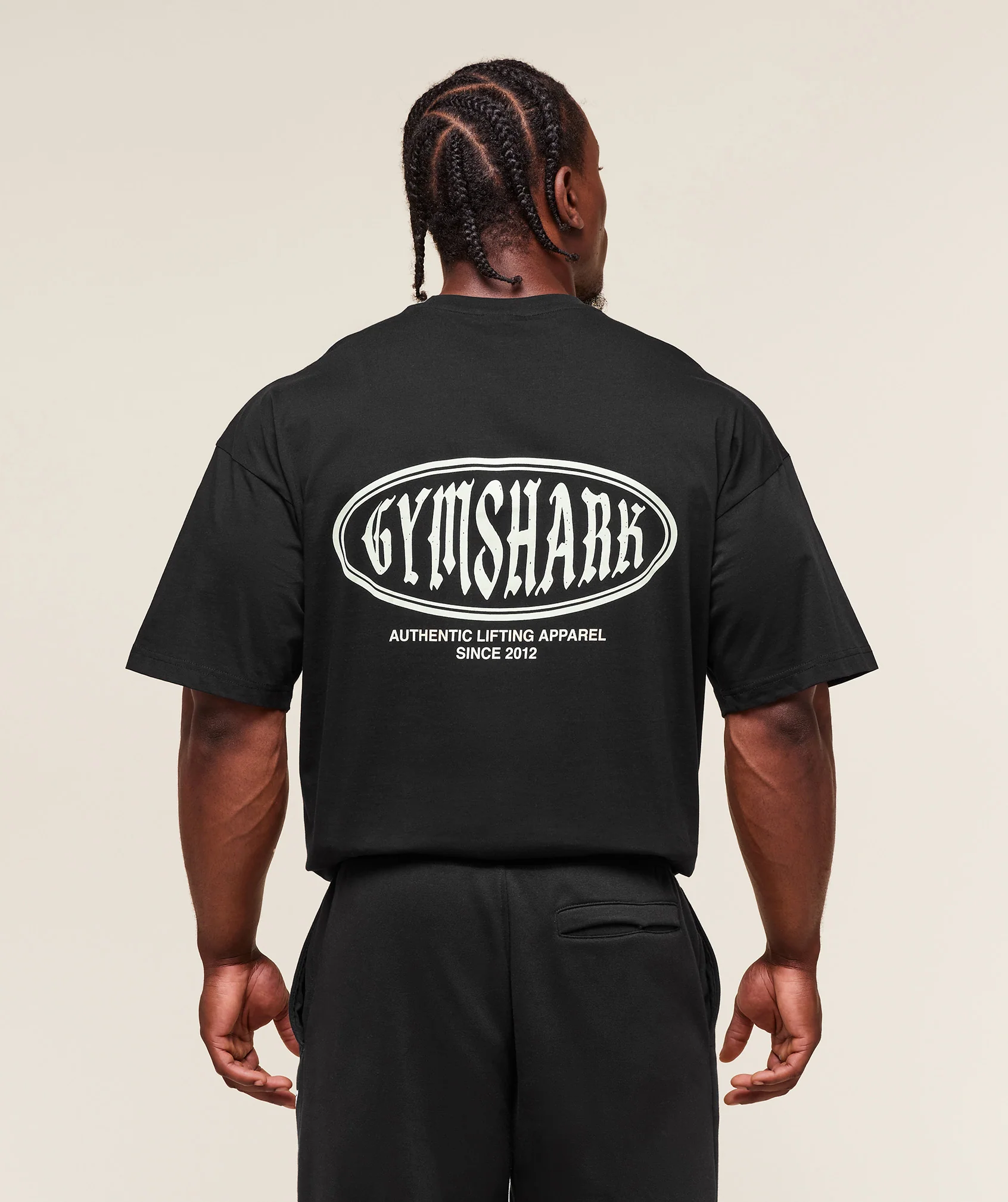 Gymshark Authentic Lifting Apparel T-Shirt - Black - Image 2