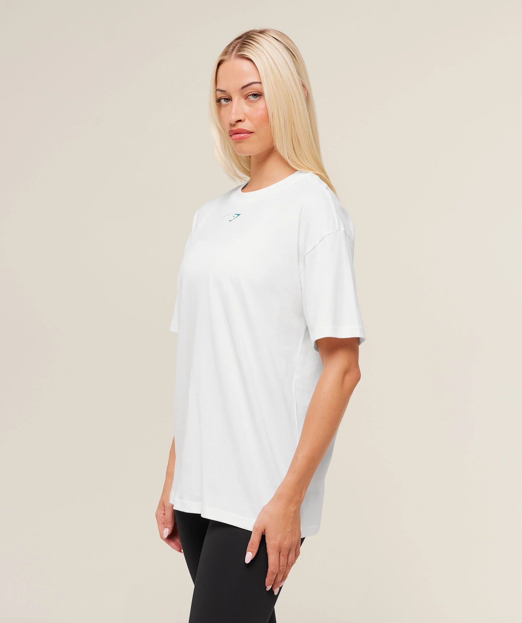 Gymshark Baking That Cake Graphic T-Shirt - GS Soft White - Image 3