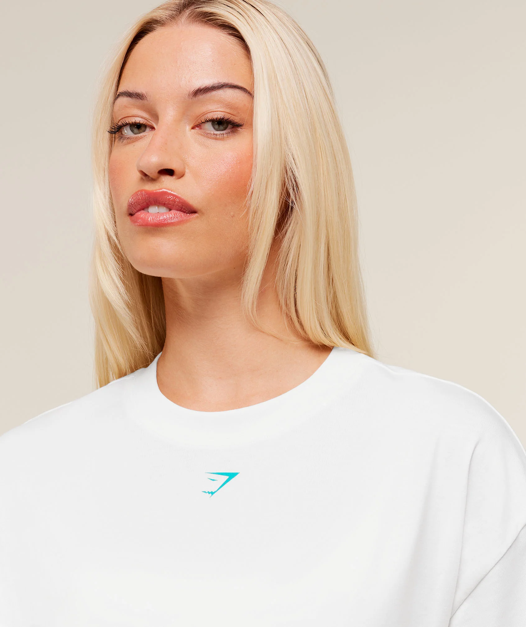 Gymshark Baking That Cake Graphic T-Shirt - GS Soft White - Image 5